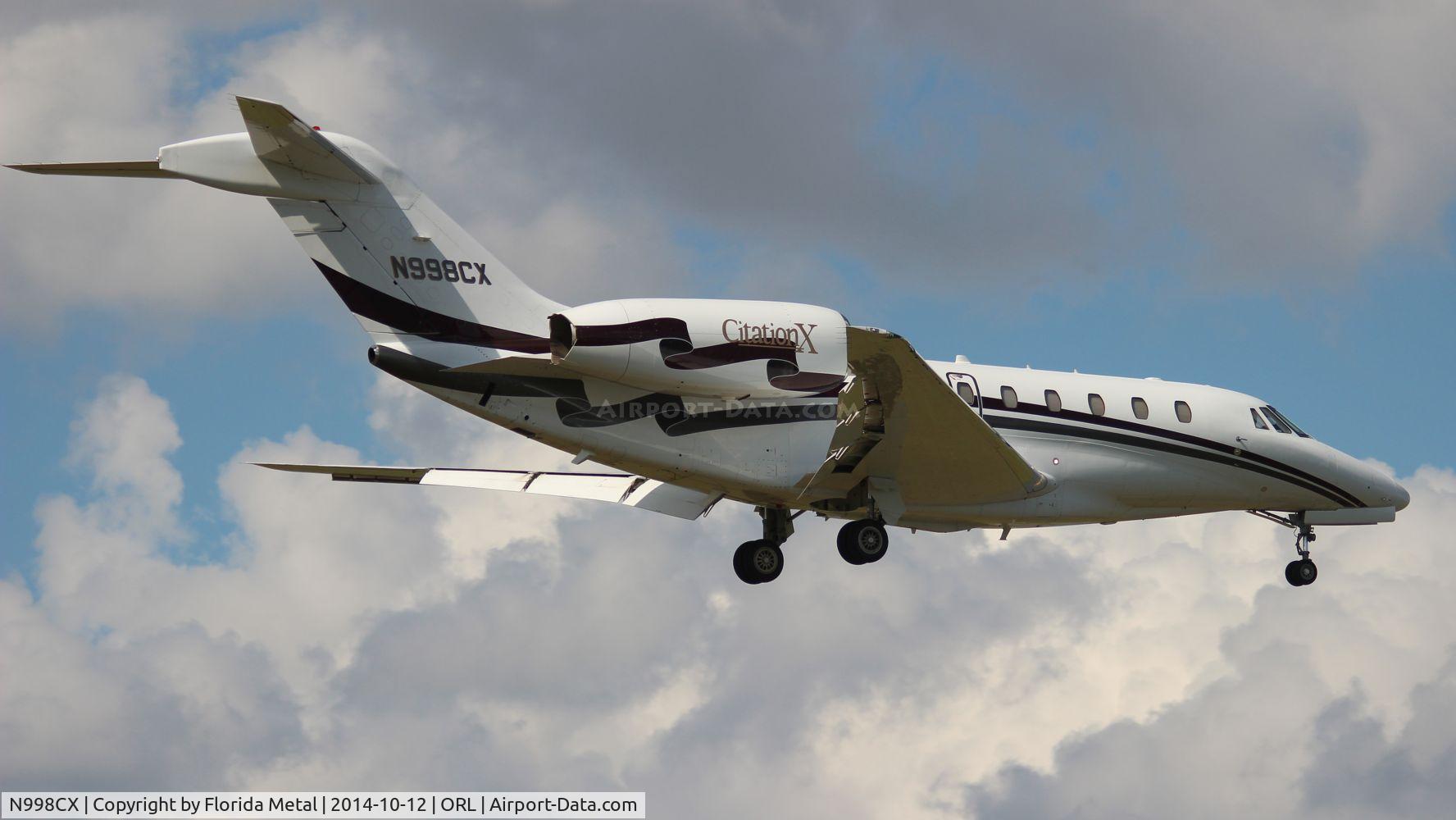 N998CX, 1999 Cessna 750 Citation X C/N 750-0098, Citation X