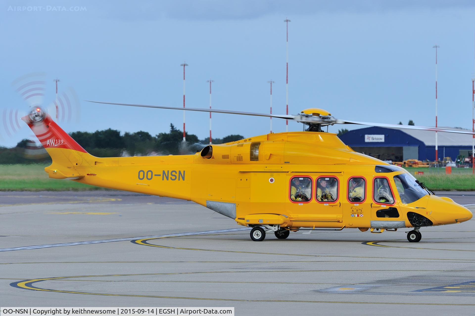 OO-NSN, 2015 AgustaWestland AW-139 C/N 31700, NHV AW139.