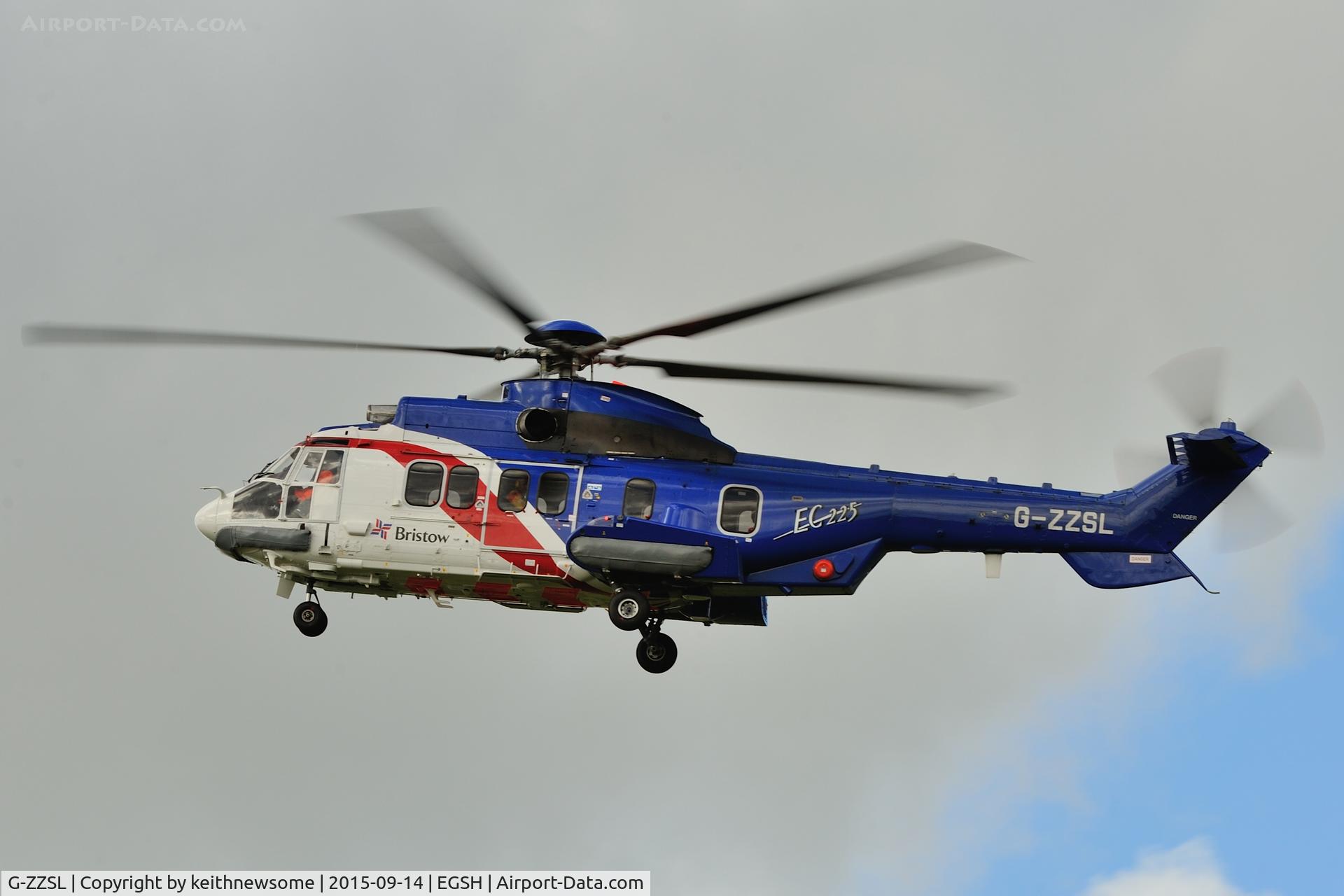 G-ZZSL, 2014 Airbus Helicopters EC-225LP Super Puma C/N 2928, Bristow EC225.
