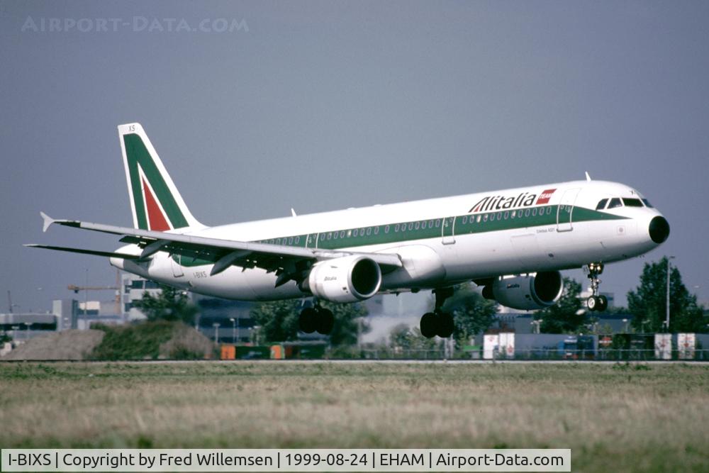 I-BIXS, 1997 Airbus A321-112 C/N 599, ALITALIA TEAM