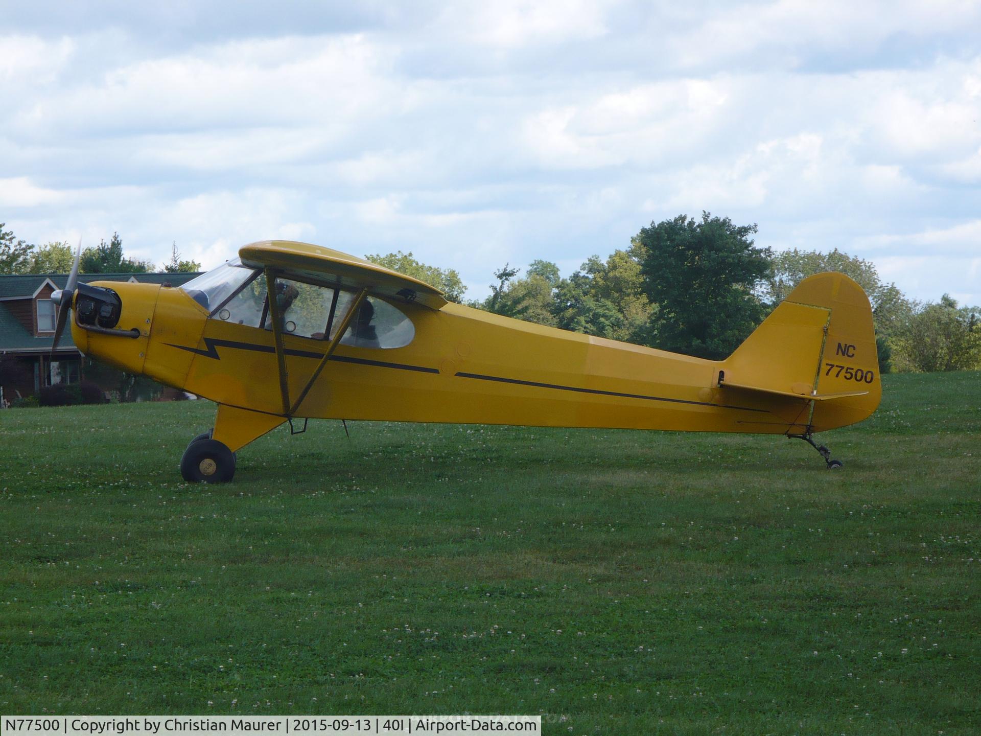 N77500, Piper J3C-65 Cub C/N 21991, Piper J3 cub