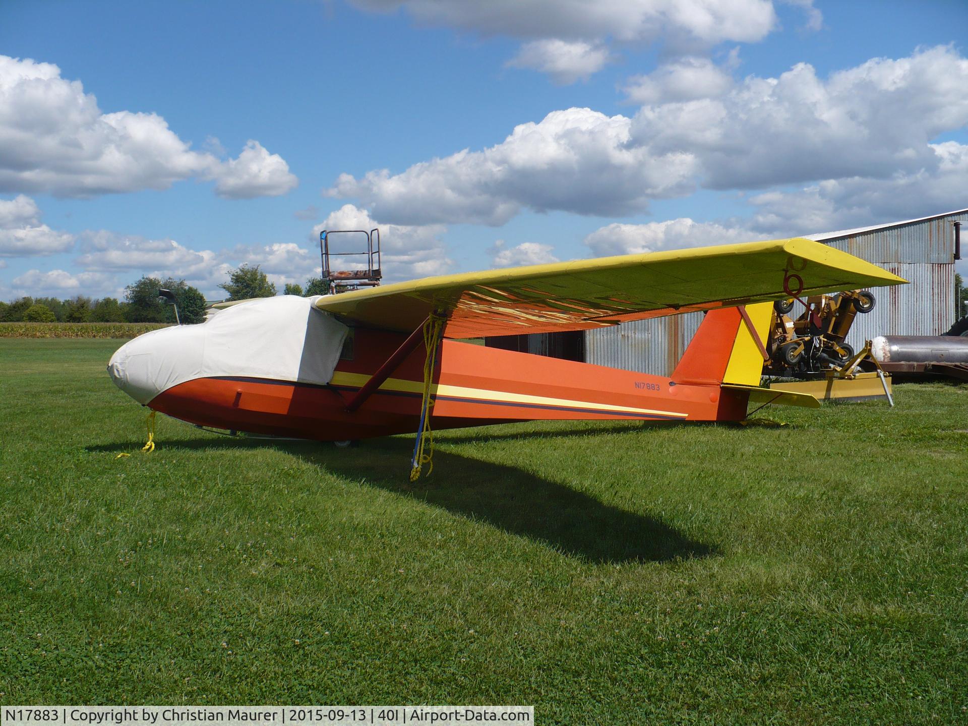 N17883, 1972 Schweizer SGS 2-33A C/N 253, SGS 2-33A glider
