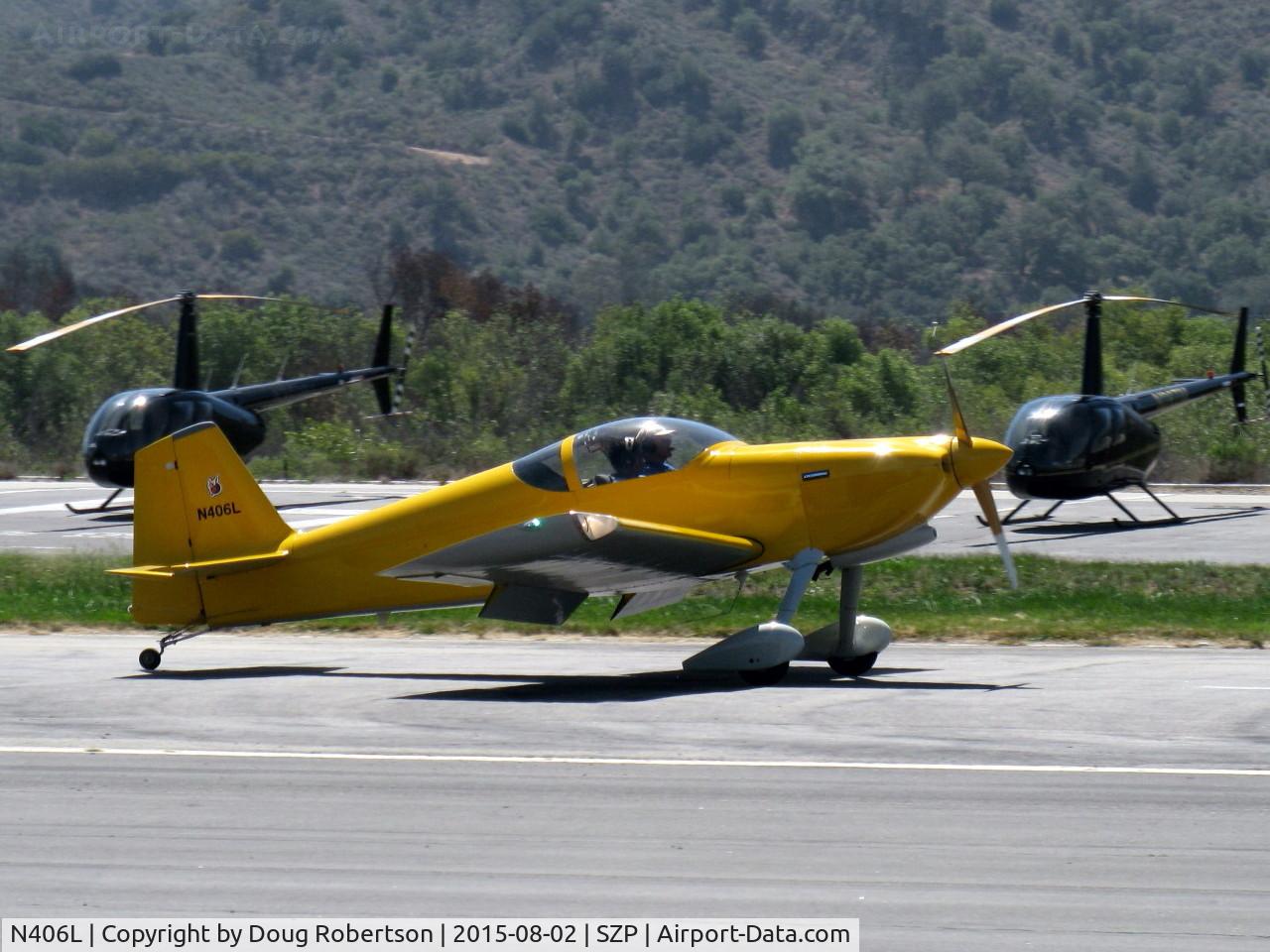 N406L, 2008 Vans RV-6 C/N 936, Provo PROVO 6, Lycoming O-320 160 Hp, landing Rwy 22, Young Eagles Flight