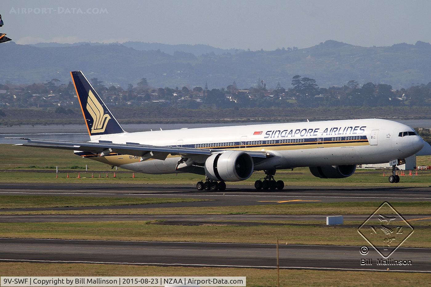 9V-SWF, 2006 Boeing 777-312/ER C/N 34571, in from SIN