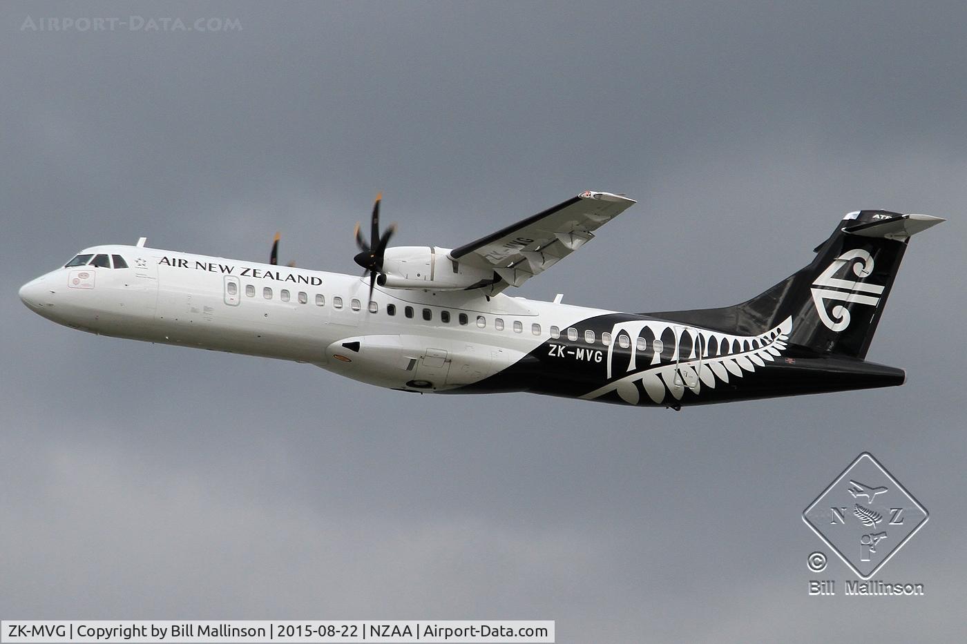 ZK-MVG, 2015 ATR 72-600 C/N 1264, up and away from 05R