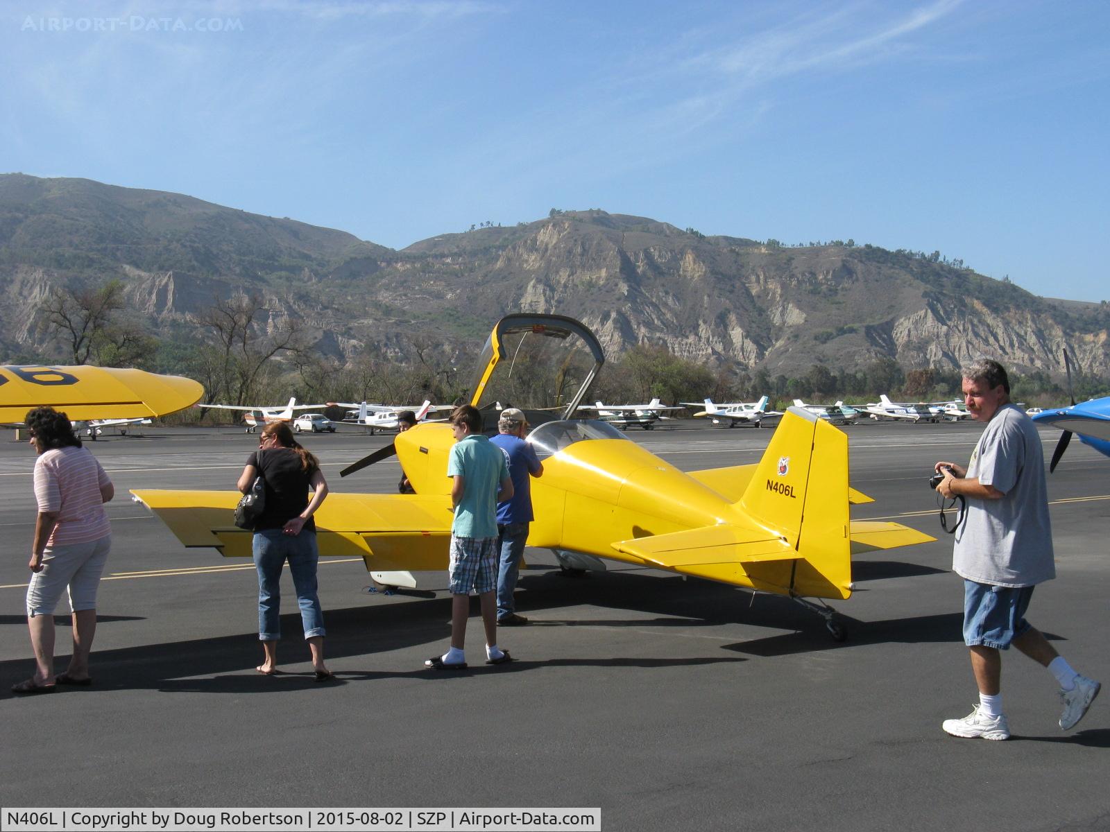 N406L, 2008 Vans RV-6 C/N 936, Provo PROVO 6, Lycoming O-320 160 Hp, Introduction to Airplane-Young Eagles Flight prep