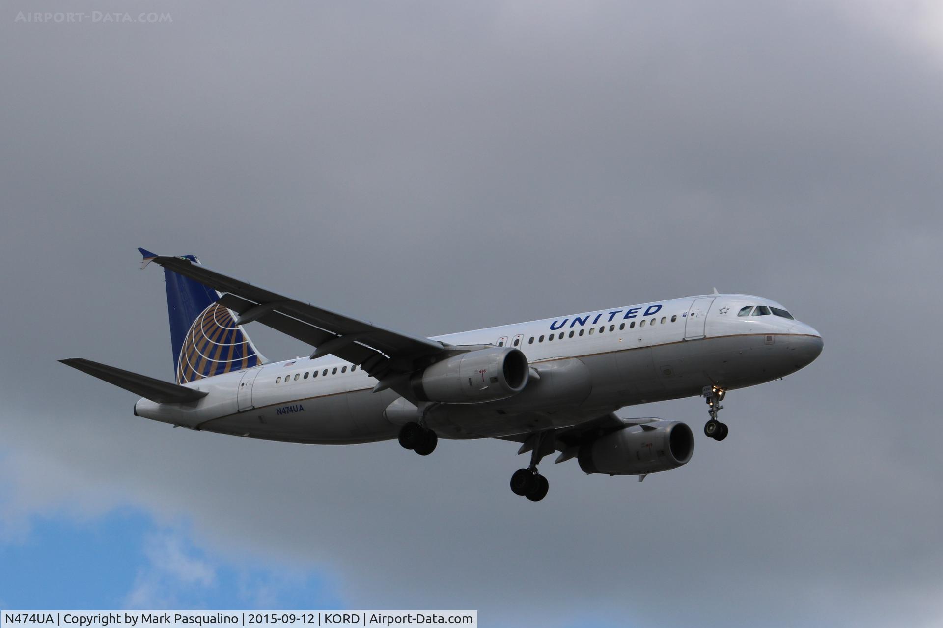 N474UA, 2001 Airbus A320-232 C/N 1475, Airbus A320