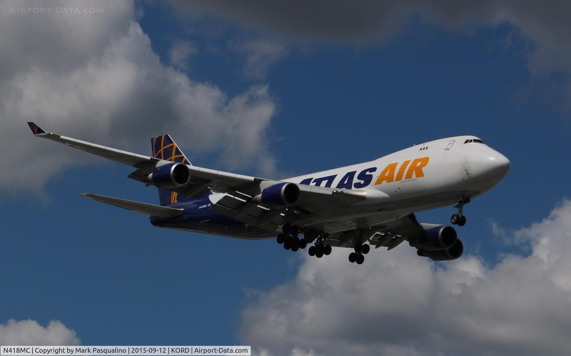 N418MC, 2002 Boeing 747-47UF C/N 32840, Boeing 747-400F