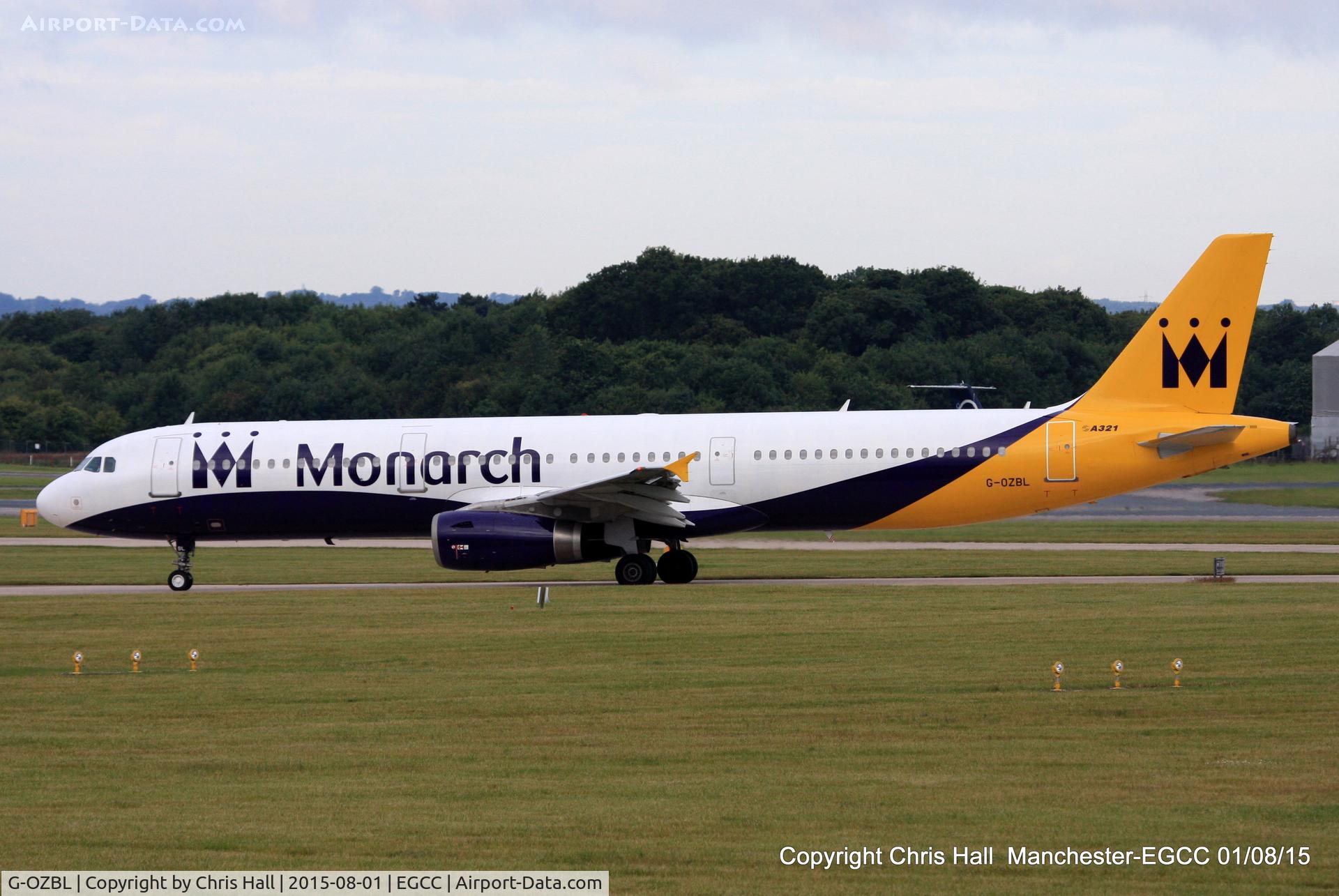 G-OZBL, 1998 Airbus A321-231 C/N 864, Monarch