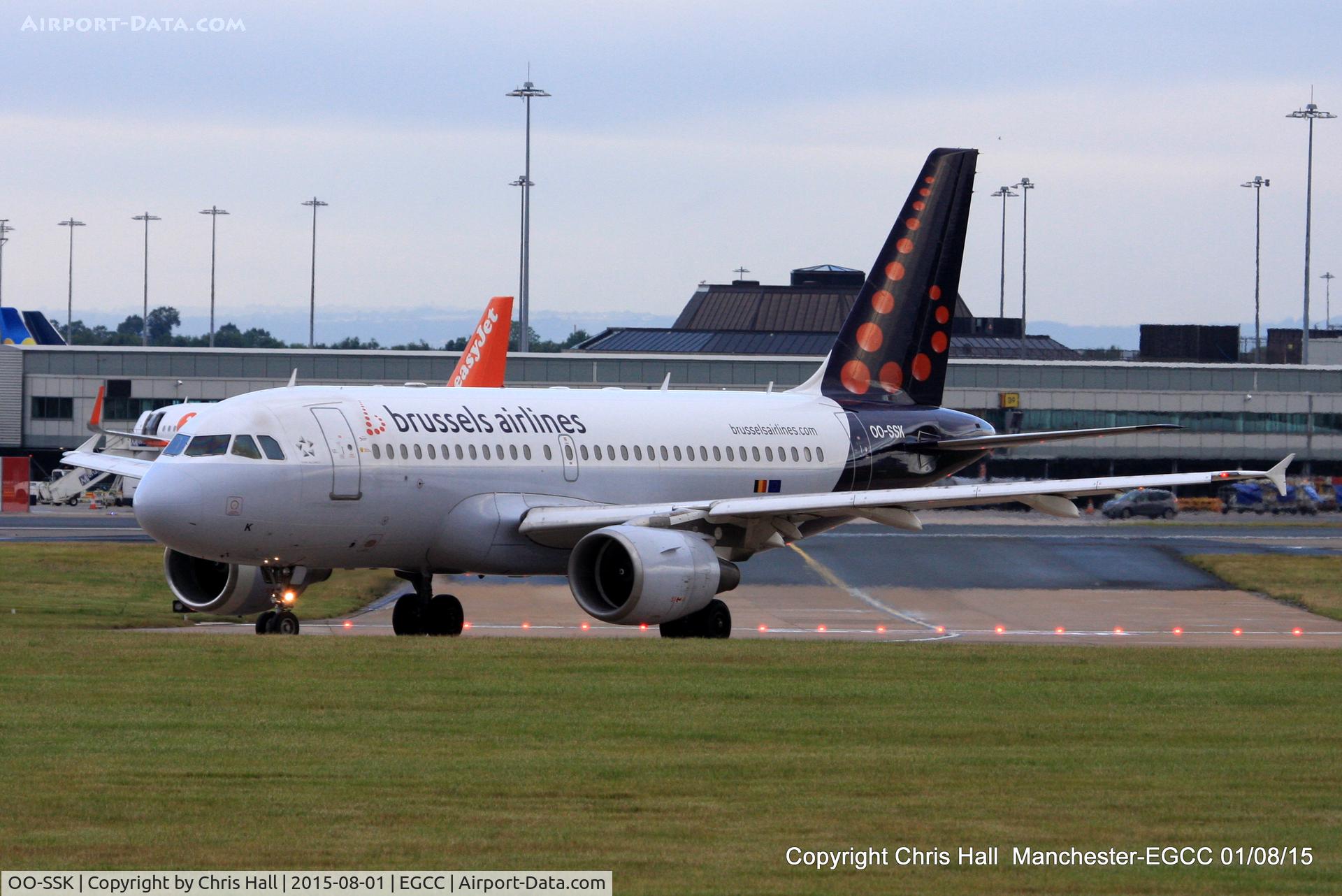 OO-SSK, 2000 Airbus A319-112 C/N 1336, Brussels Airlines