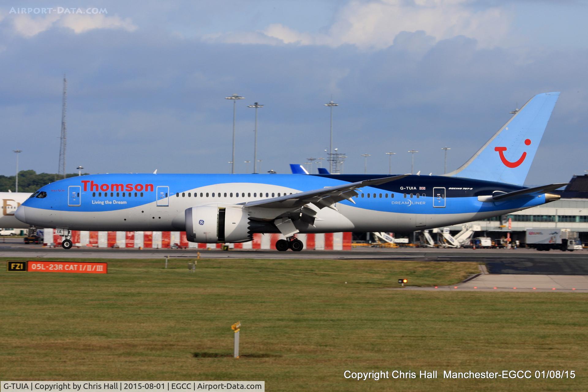 G-TUIA, 2013 Boeing 787-8 Dreamliner C/N 34422, Thomson