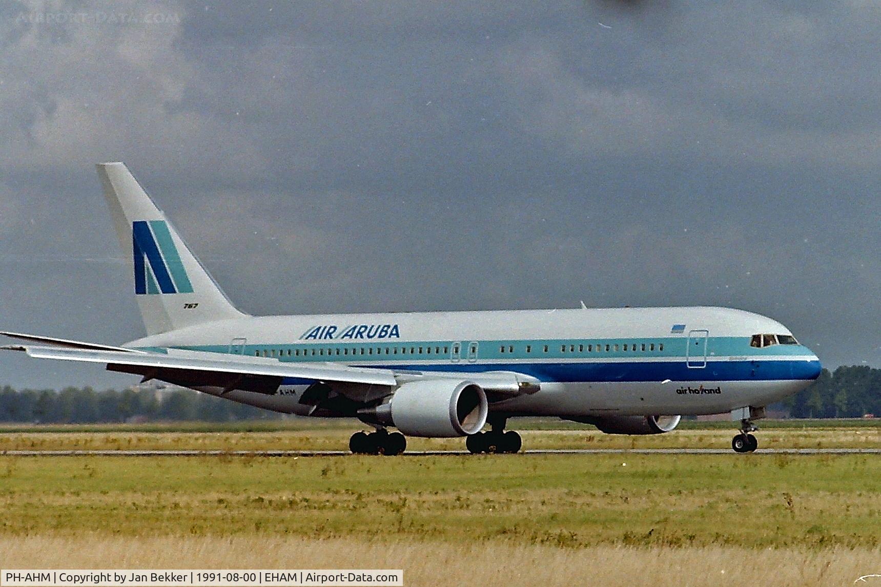 PH-AHM, 1991 Boeing 767-204 C/N 25058, Schiphol