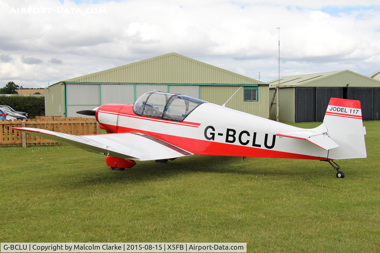 G-BCLU, 1957 SAN Jodel D-117 C/N 506, SAN Jodel D-117, Fishburn Airfield, August 15th 2015.