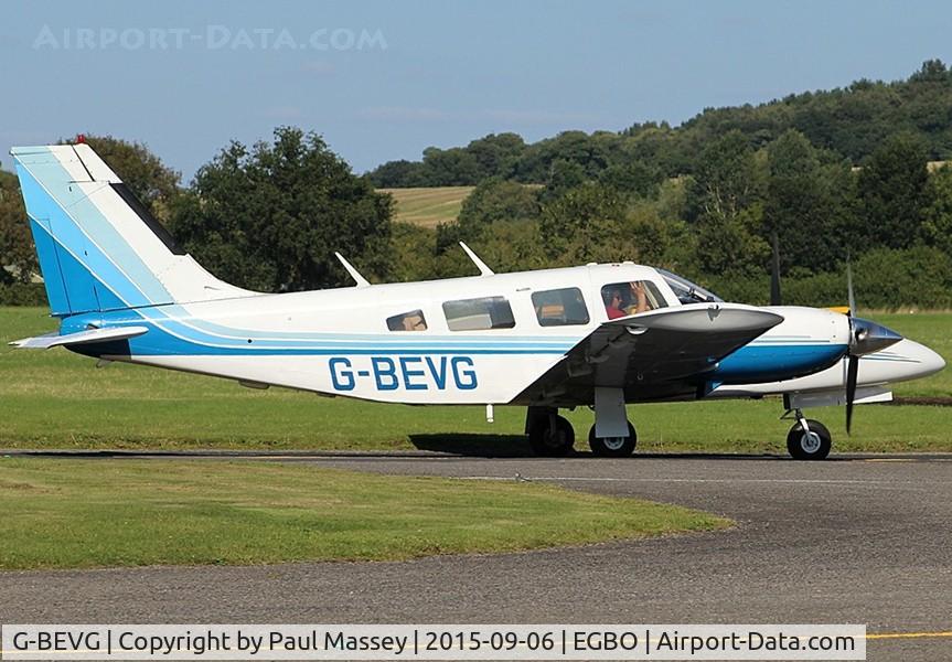 G-BEVG, 1975 Piper PA-34-200T Seneca II C/N 34-7570060, EX:_VQ-SAM,N32854