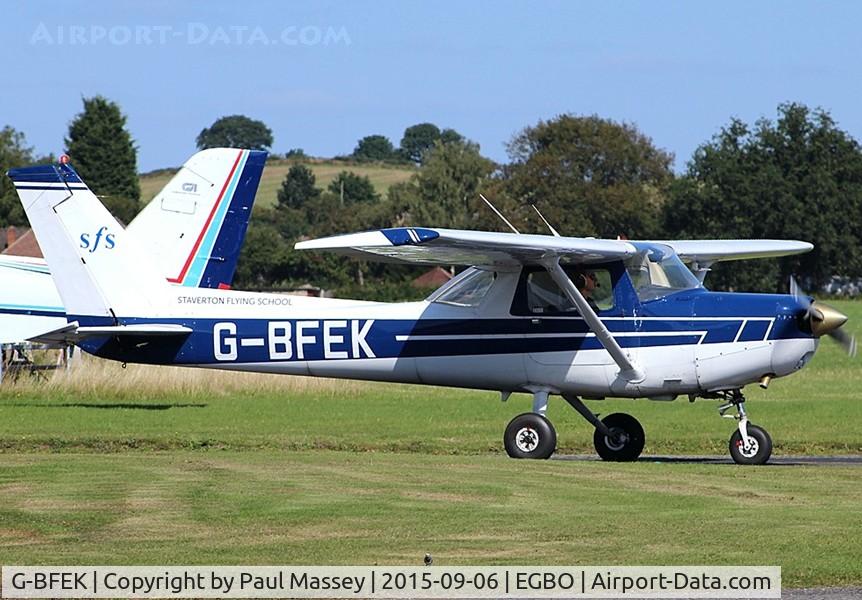 G-BFEK, 1977 Reims F152 C/N 1442, Owned by Staverton Flying School
