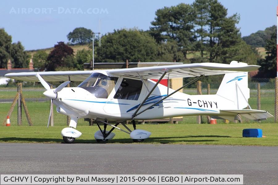 G-CHVY, 2013 Comco Ikarus C42 FB80 Bravo C/N 1304-7246, Built by Red-Air Ltd.