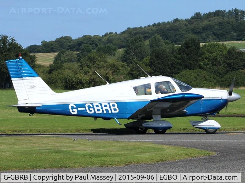 G-GBRB, 1965 Piper PA-28-180 Cherokee C/N 28-2583, Owned by the Bravo Romeo Group.EX:-N8381W