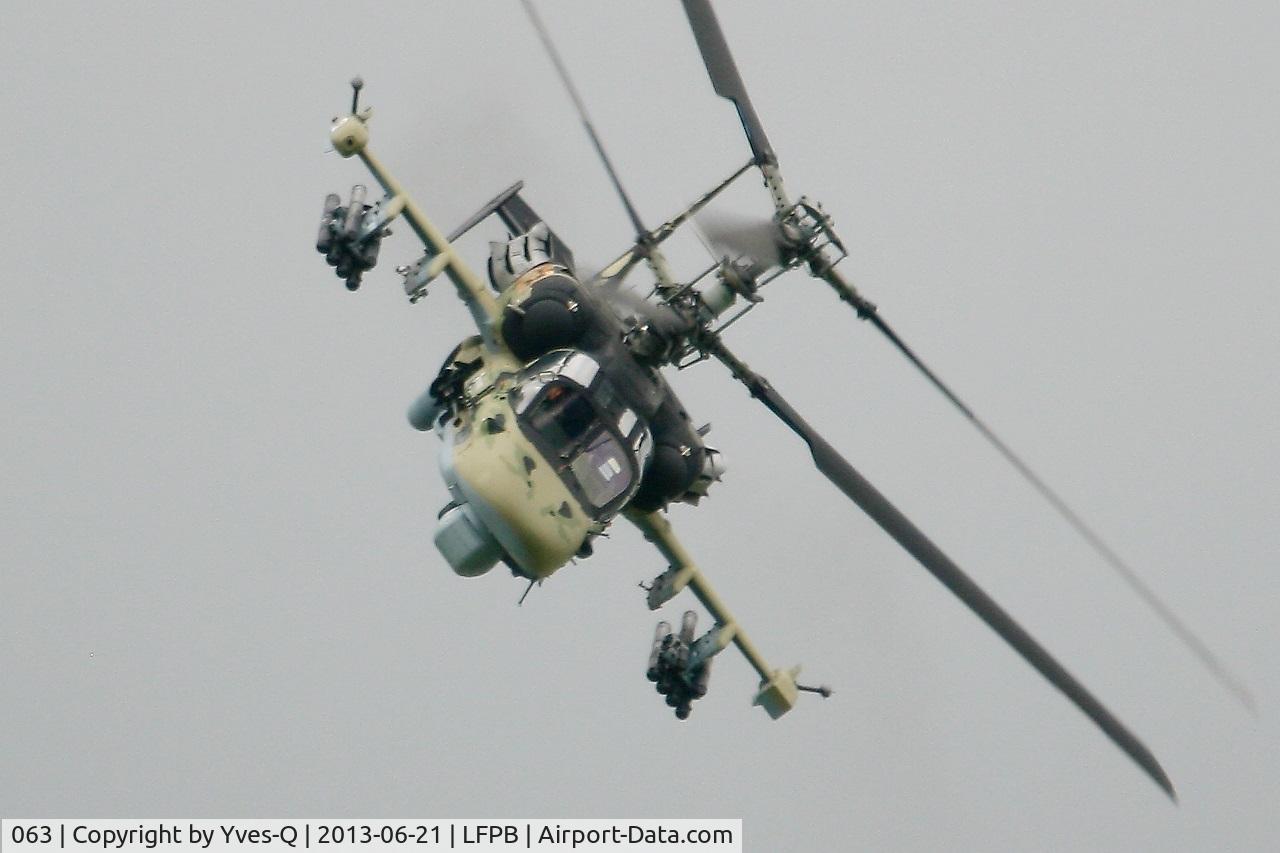 063, Kamov Ka-52 Alligator C/N 3538264800003, Kamov Ka-52 Alligator, On display, Paris-Le Bourget (LFPB-LBG) Air Show 2013