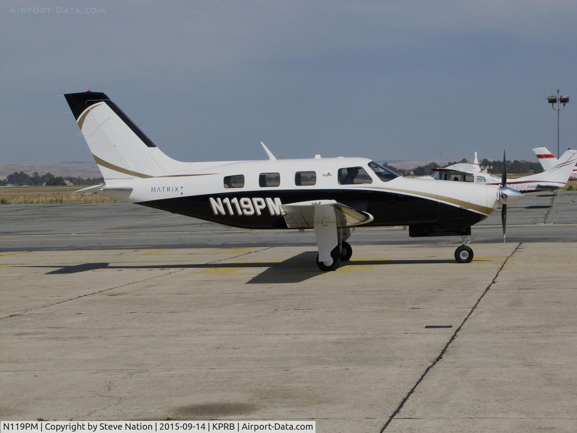 N119PM, 2014 Piper PA-46R-350T Malibu Matrix C/N 4692205, Southern California-Based 2014 PA-46R-350T Matrix visiting @ Paso Robles Municipal Airport, CA