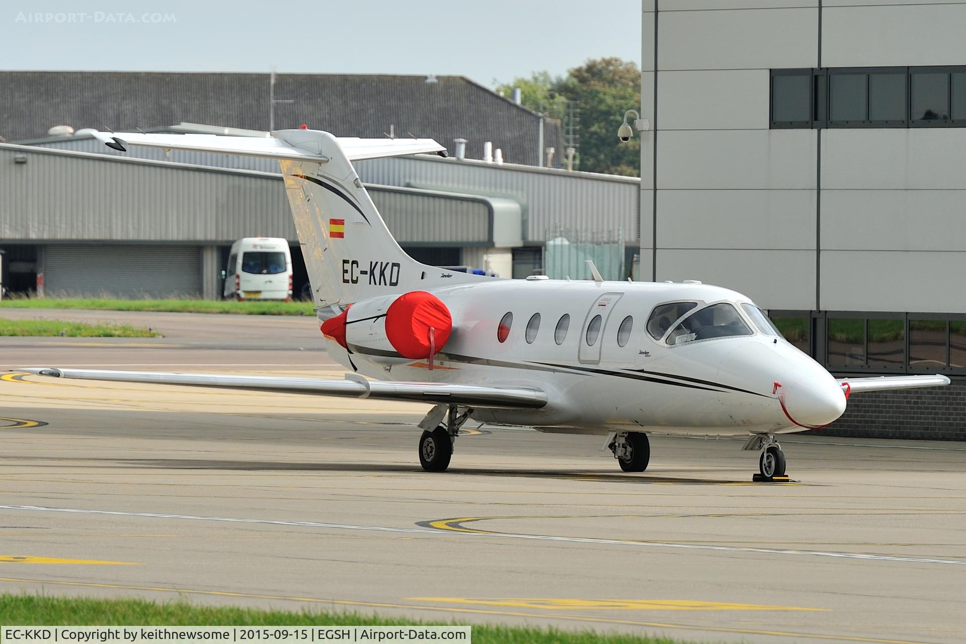 EC-KKD, 2007 Raytheon Hawker  400XP C/N RK-533, Nice visitor.