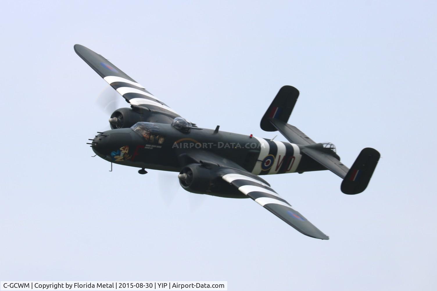 C-GCWM, 1945 North American B-25J Mitchell Mitchell C/N 108-47734, Hot Gen B-25