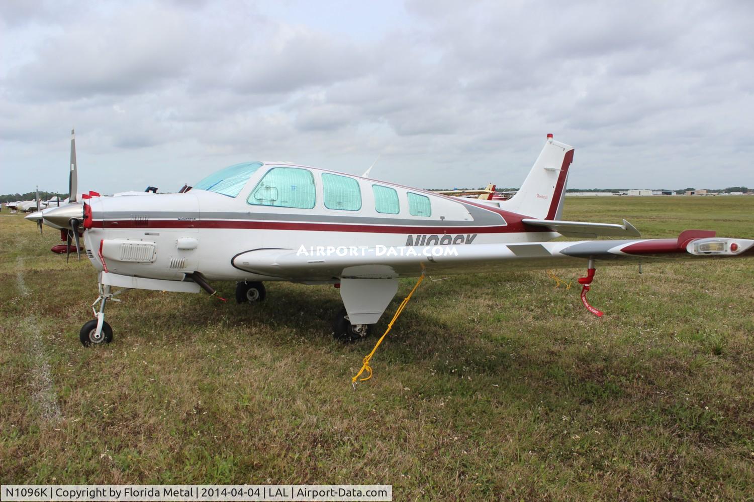 N1096K, 1996 Raytheon Aircraft Company B36TC Bonanza C/N EA-590, Beech 36TC