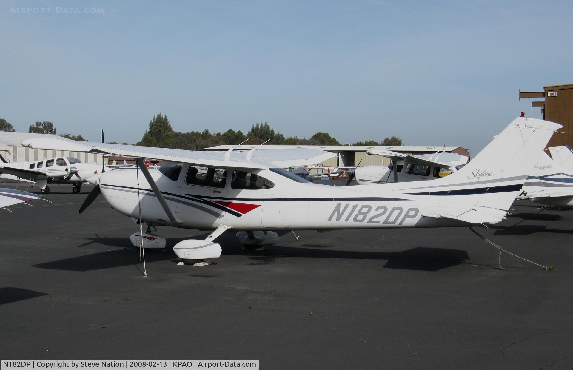 N182DP, 1998 Cessna 182S Skylane C/N 18280244, Locally-based 1998 Cessna 182S @ Palo Alto Airport, CA (deregistered May 19, 2011 as sold to Canada as C-FMCF)