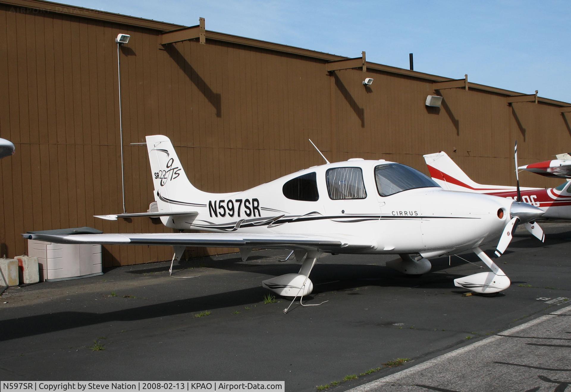 N597SR, 2006 Cirrus SR22 GTS C/N 2023, Locally-Based 2006 Cirrus SR22 @ Palo Alto Airport, CA
