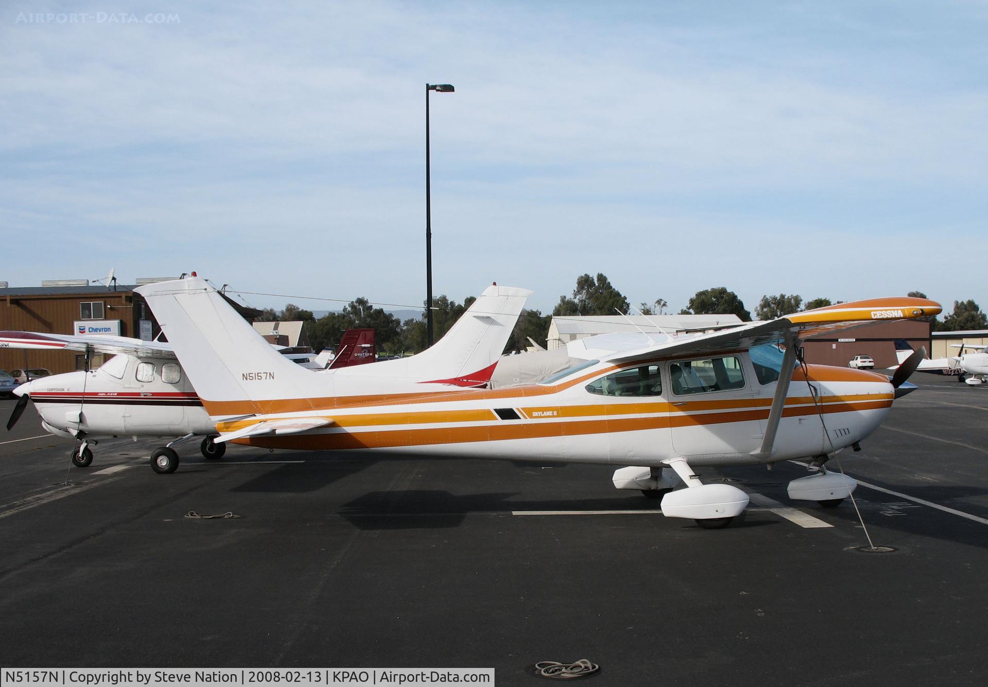 N5157N, 1980 Cessna 182Q Skylane C/N 18267549, 1980 Cessna 182Q visiting from Davis, CA @ Palo Alto Airport, CA
