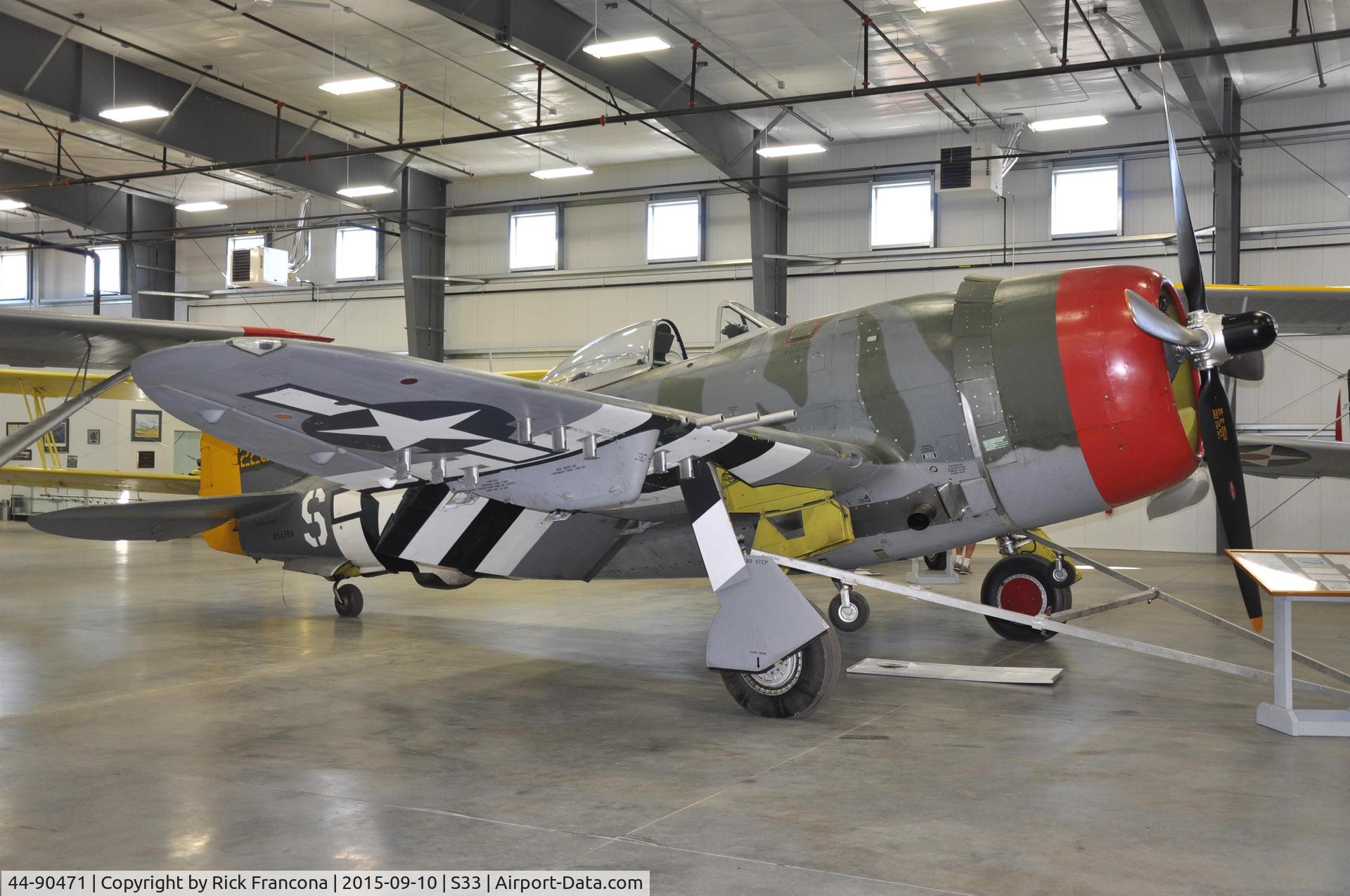 44-90471, 1944 Republic P-47D Thunderbolt C/N 389-55616, Erickson Aircraft Collection