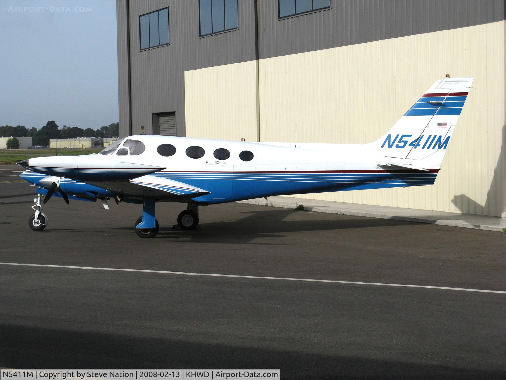N5411M, 1971 Cessna 340 C/N 340-0026, 1971 Cessna 340 @ Hayward Executive Airport, CA