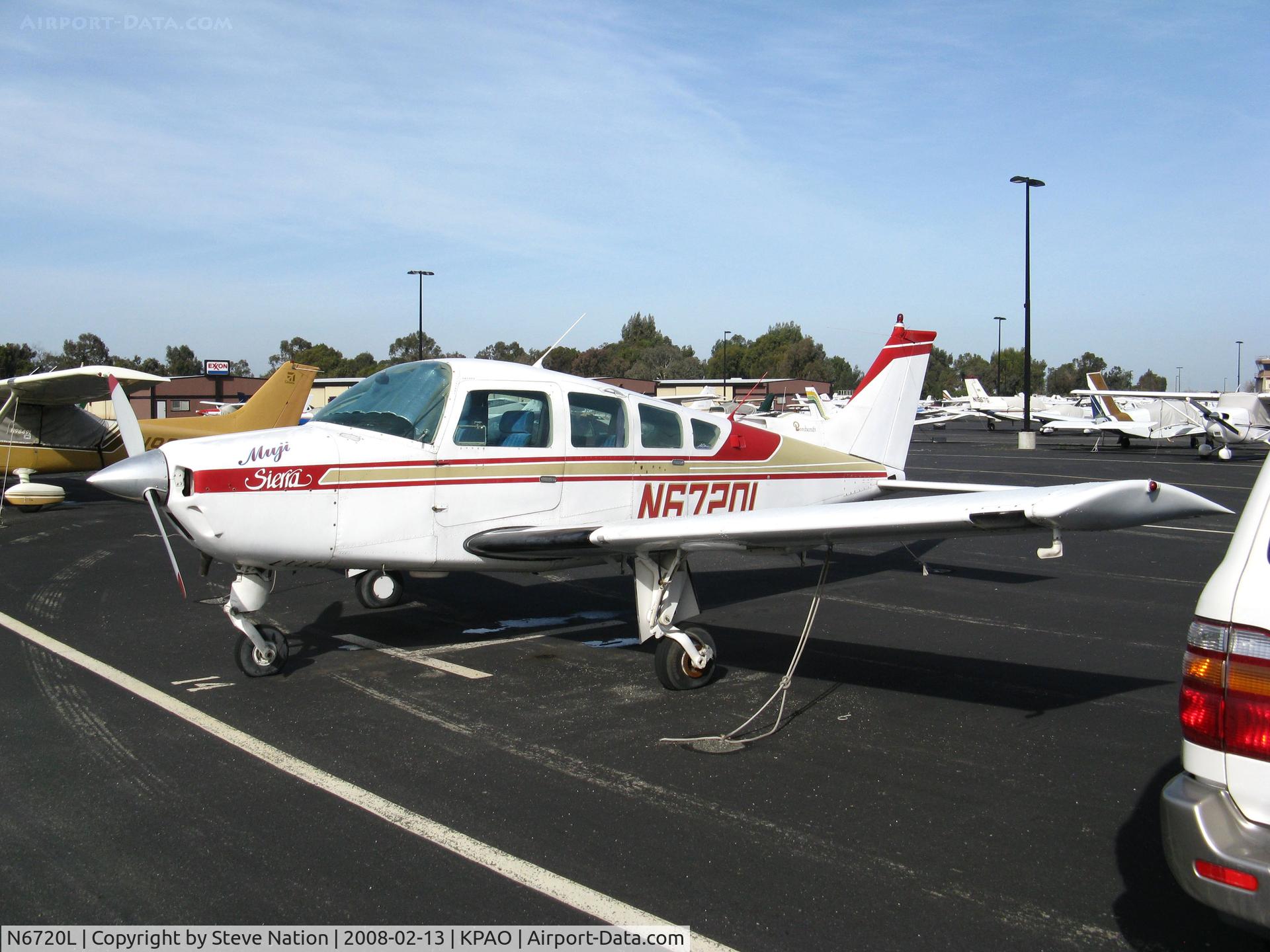 N6720L, 1980 Beech C24R C/N MC-724, Locally-Based 1980 Beech C24R 