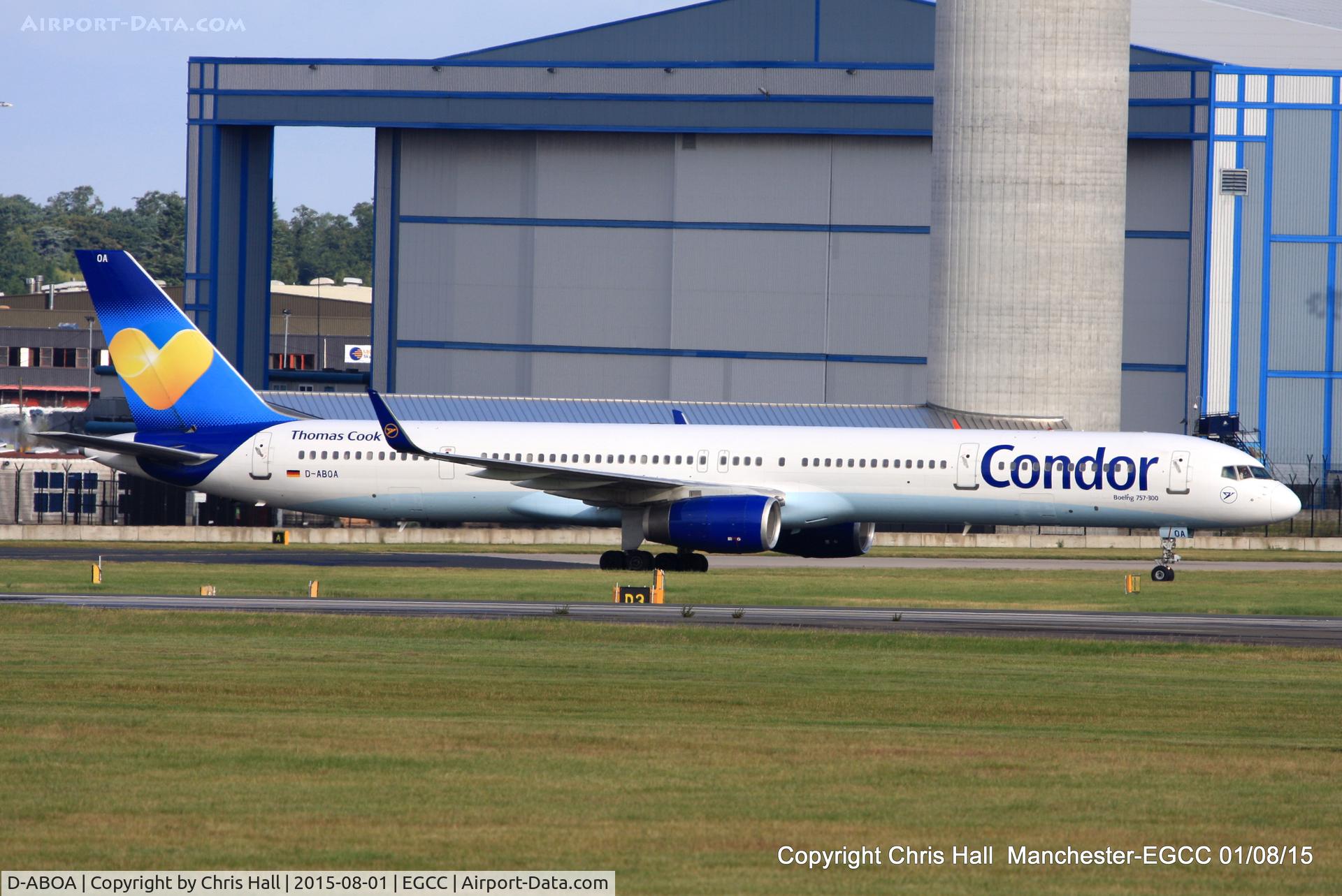 D-ABOA, 1998 Boeing 757-330 C/N 29016, Condor
