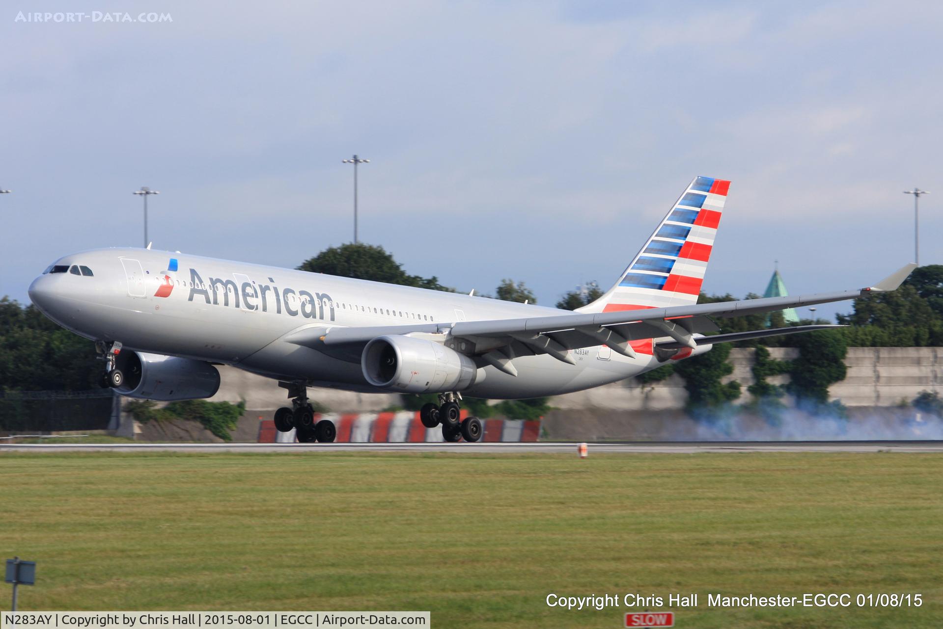 N283AY, 2009 Airbus A330-243 C/N 1076, American Airlines