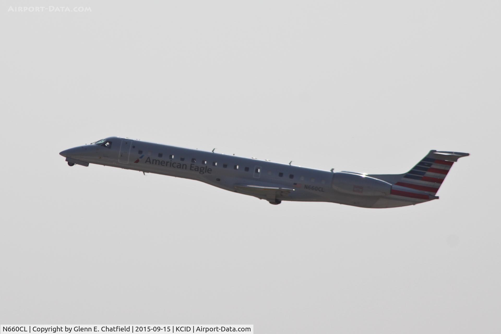 N660CL, 2003 Embraer ERJ-145LR (EMB-145LR) C/N 145764, Departing runway 13, shooting into the sun