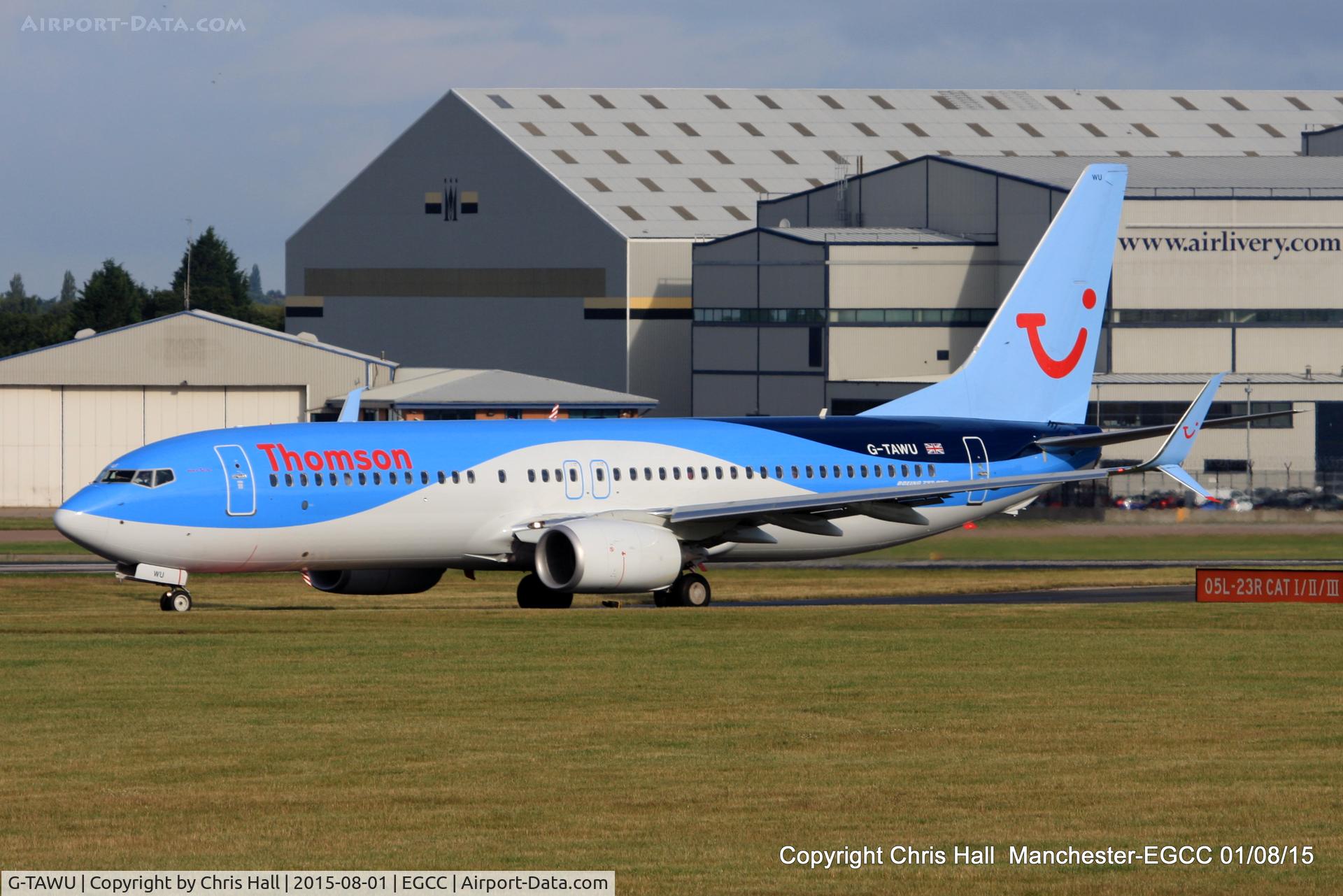 G-TAWU, 2014 Boeing 737-8K5 C/N 37263, Thomson