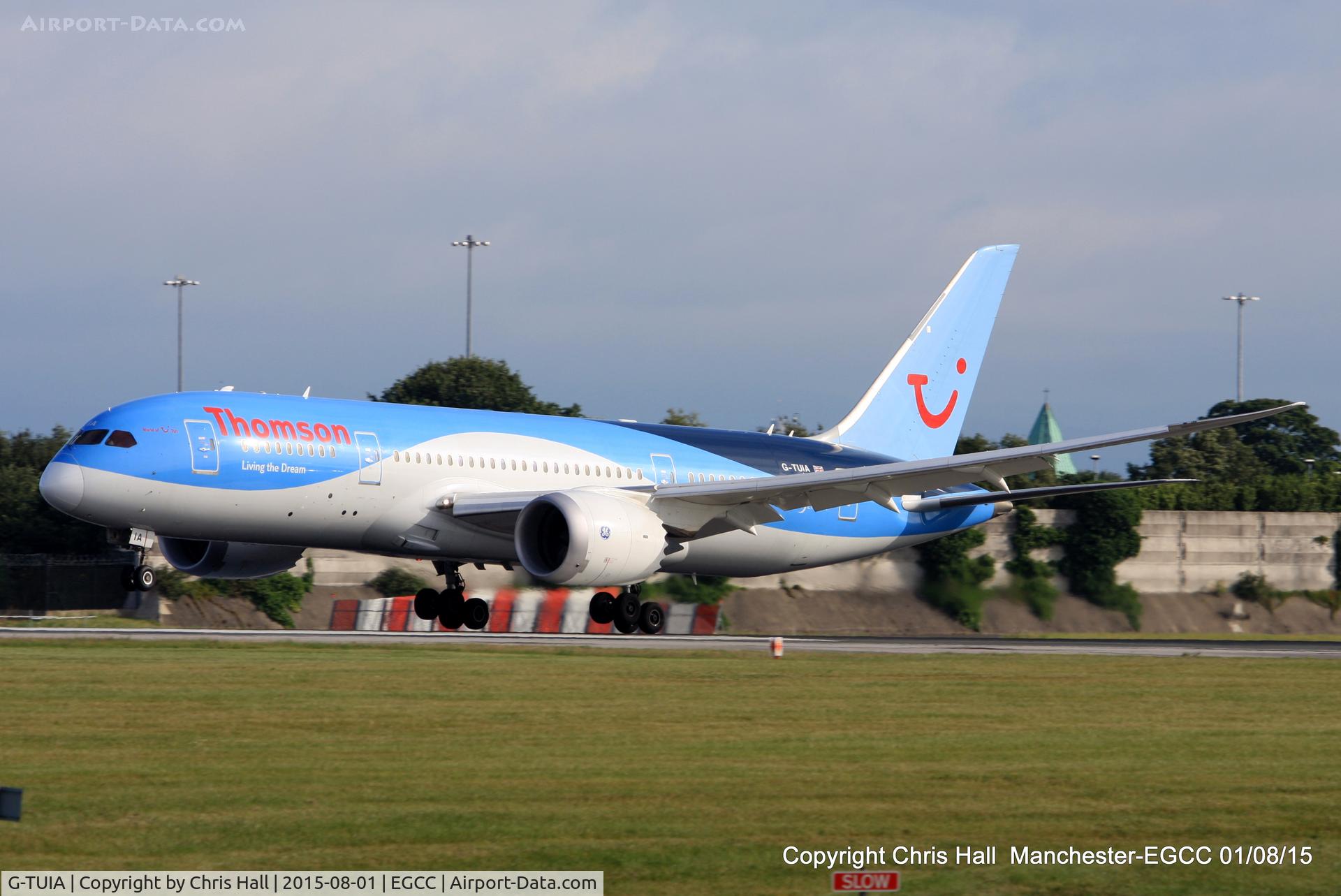 G-TUIA, 2013 Boeing 787-8 Dreamliner C/N 34422, Thomson