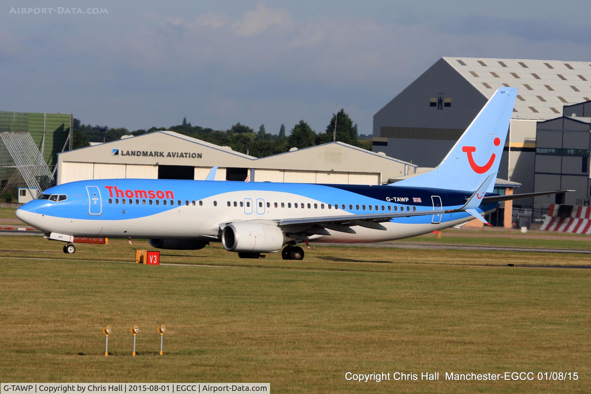 G-TAWP, 2013 Boeing 737-8K5 C/N 37257, Thomson