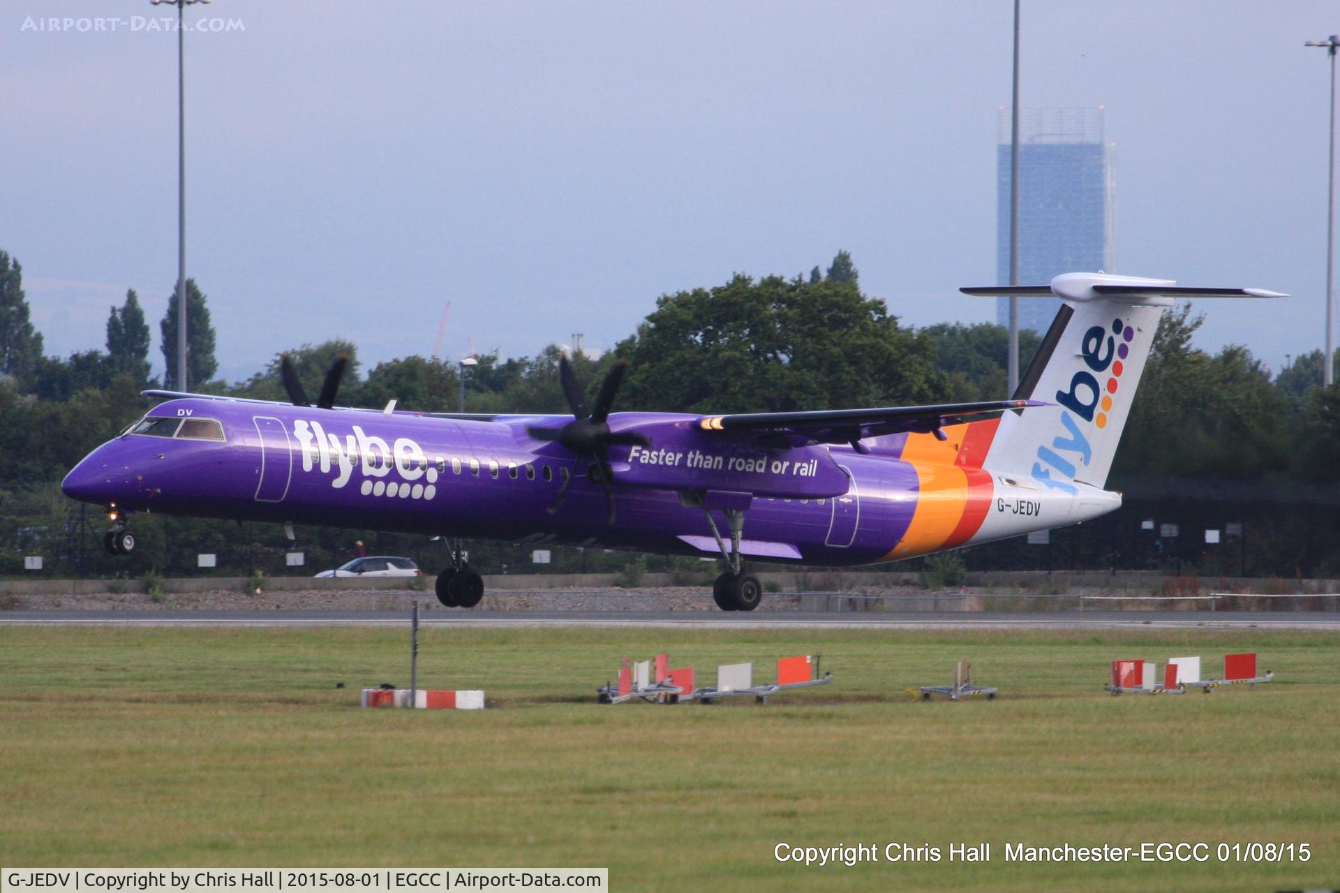 G-JEDV, 2004 De Havilland Canada DHC-8-402Q Dash 8 C/N 4090, flybe