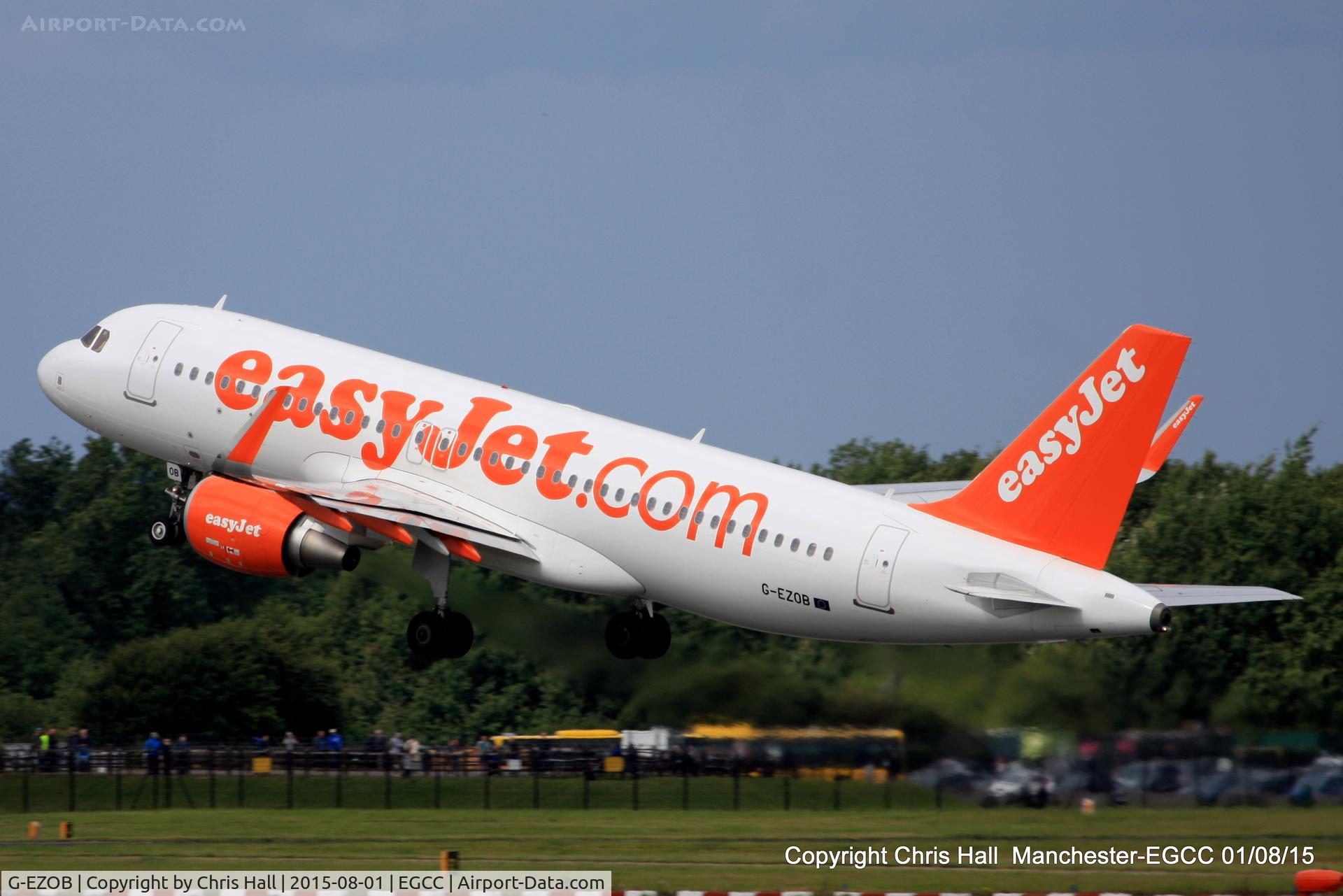 G-EZOB, 2015 Airbus A320-214 C/N 6416, easyJet