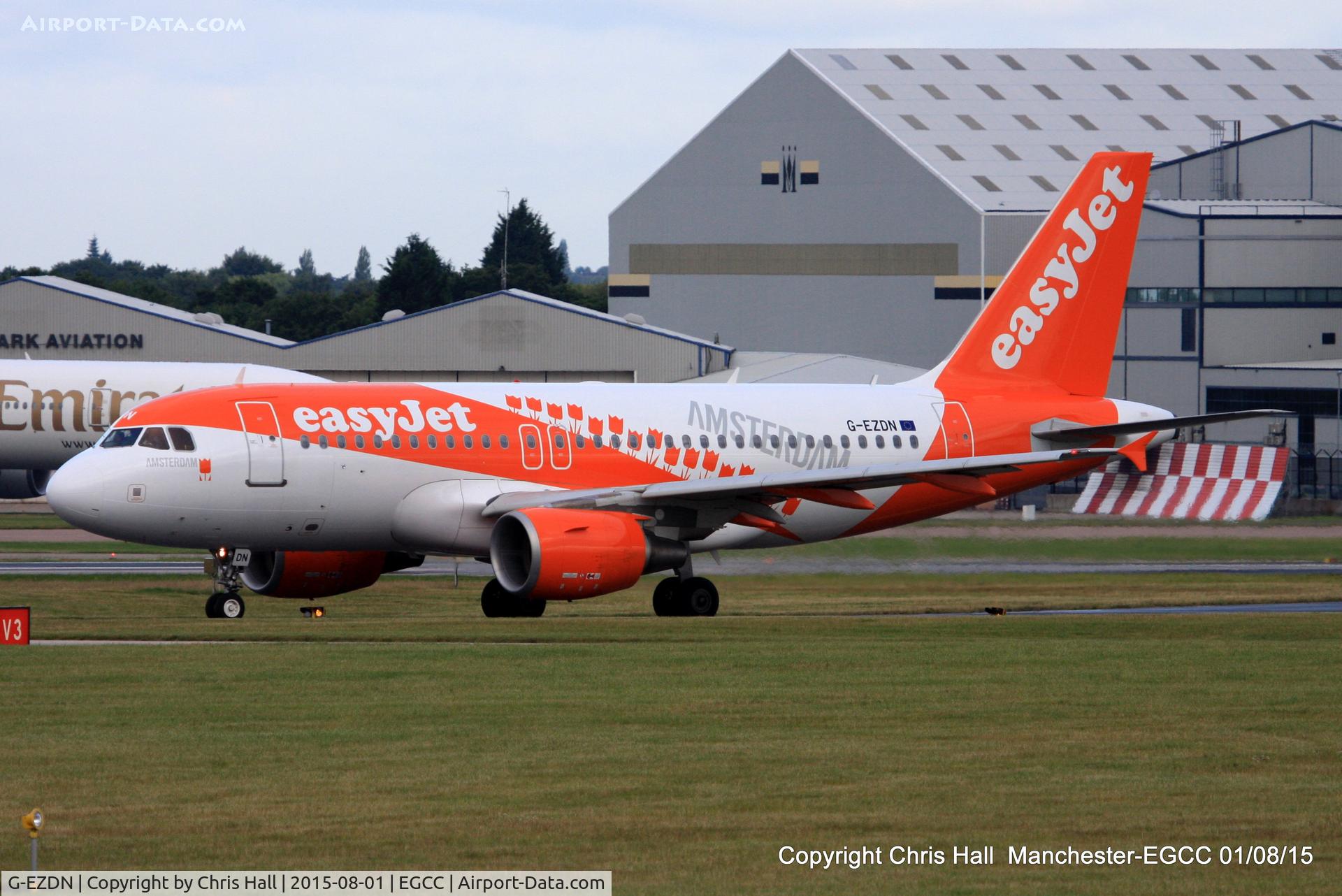 G-EZDN, 2008 Airbus A319-111 C/N 3569, easyJet