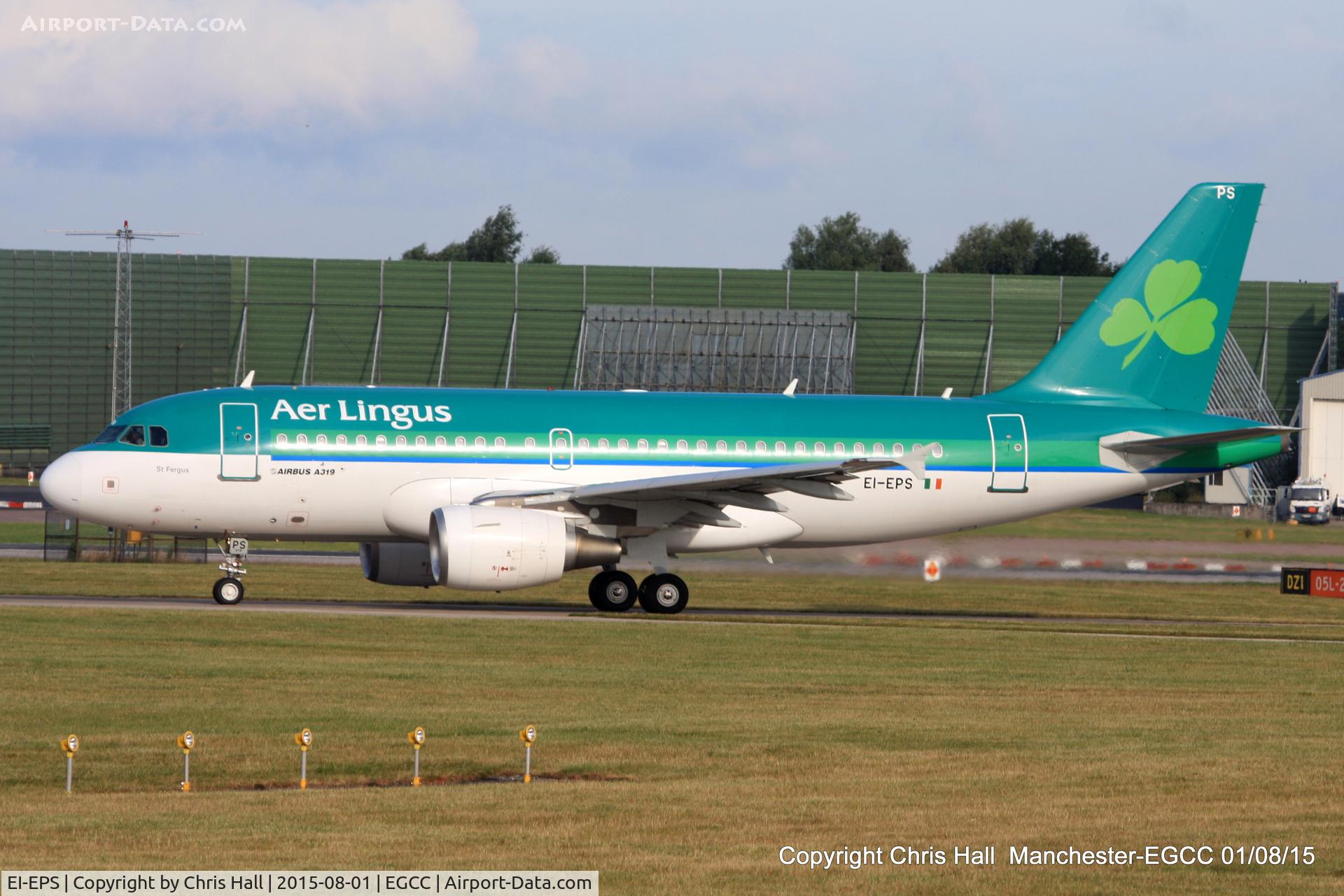 EI-EPS, 2008 Airbus A319-111 C/N 3377, Aer Lingus