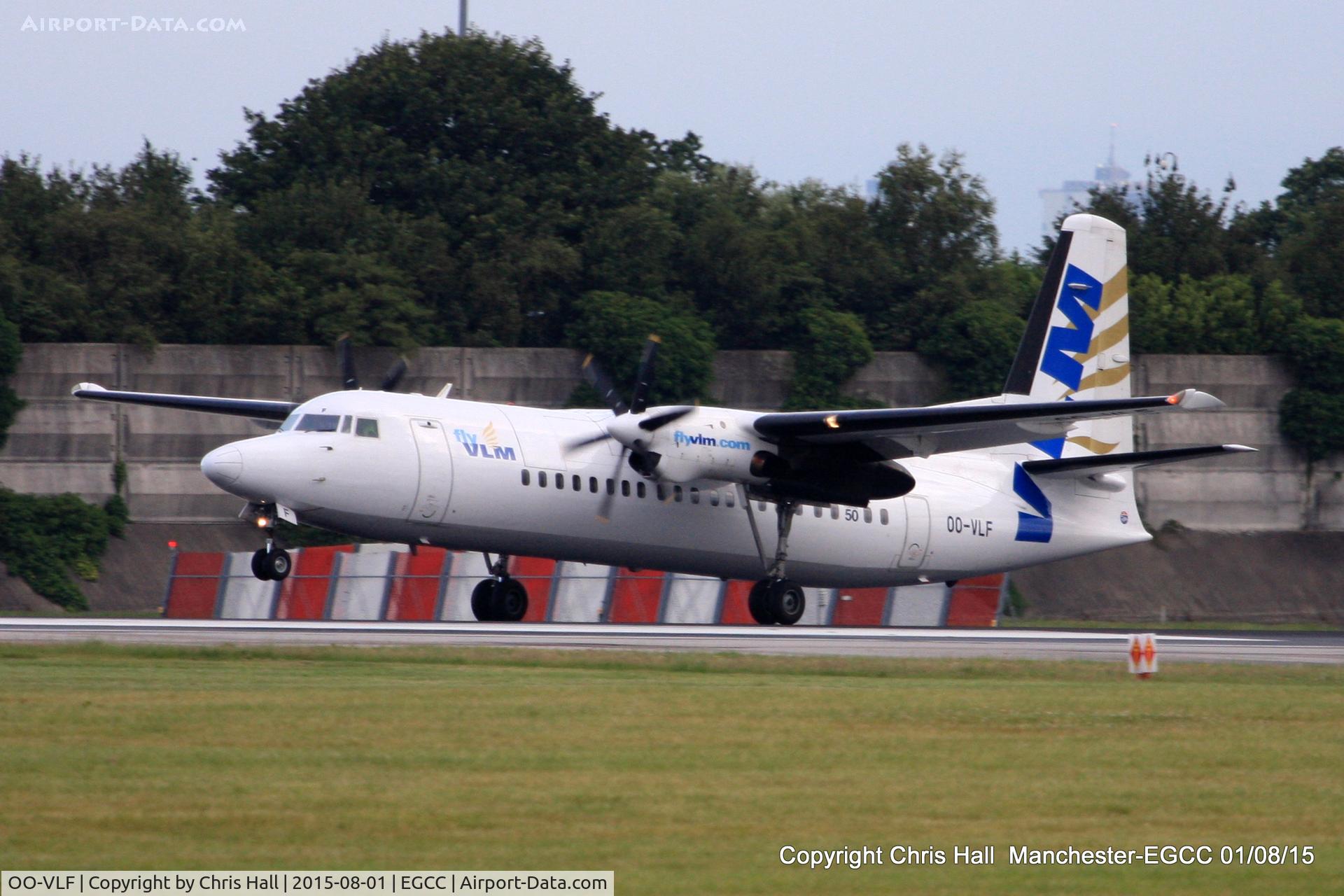 OO-VLF, 1991 Fokker 50 C/N 20208, VLM