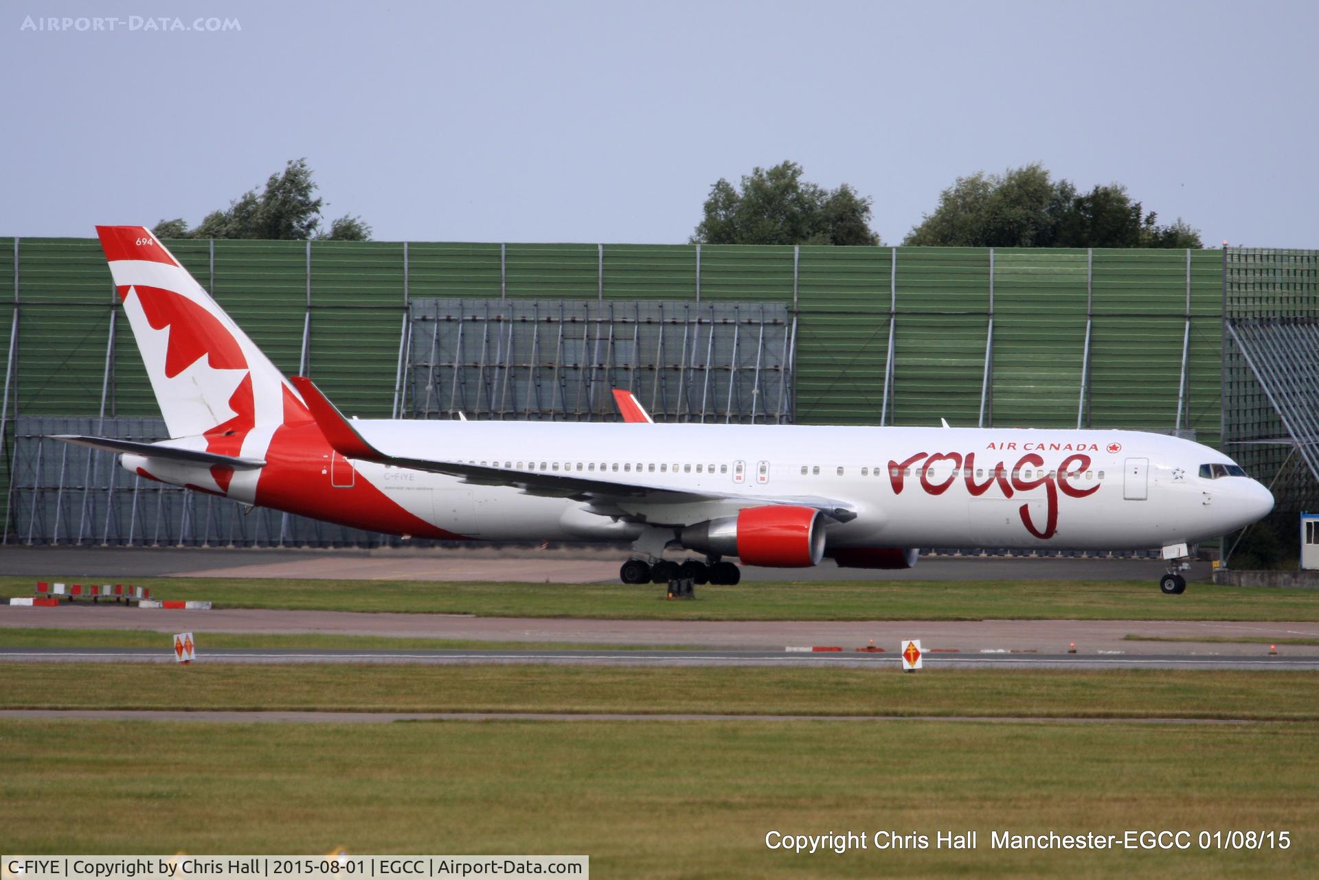 C-FIYE, 2002 Boeing 767-33A/ER C/N 33422, Air Canada Rouge