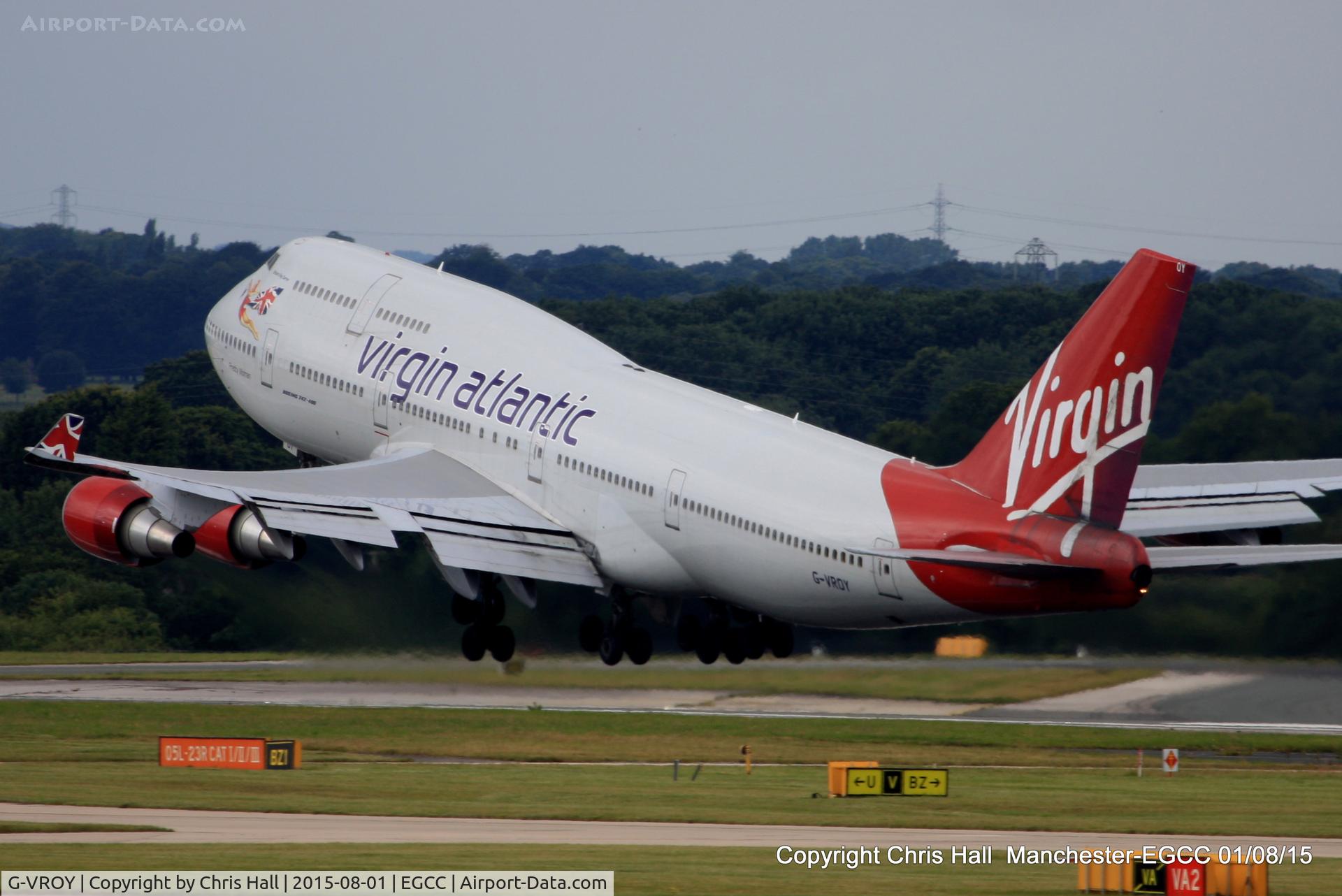 G-VROY, 2001 Boeing 747-443 C/N 32340, Virgin Atlantic