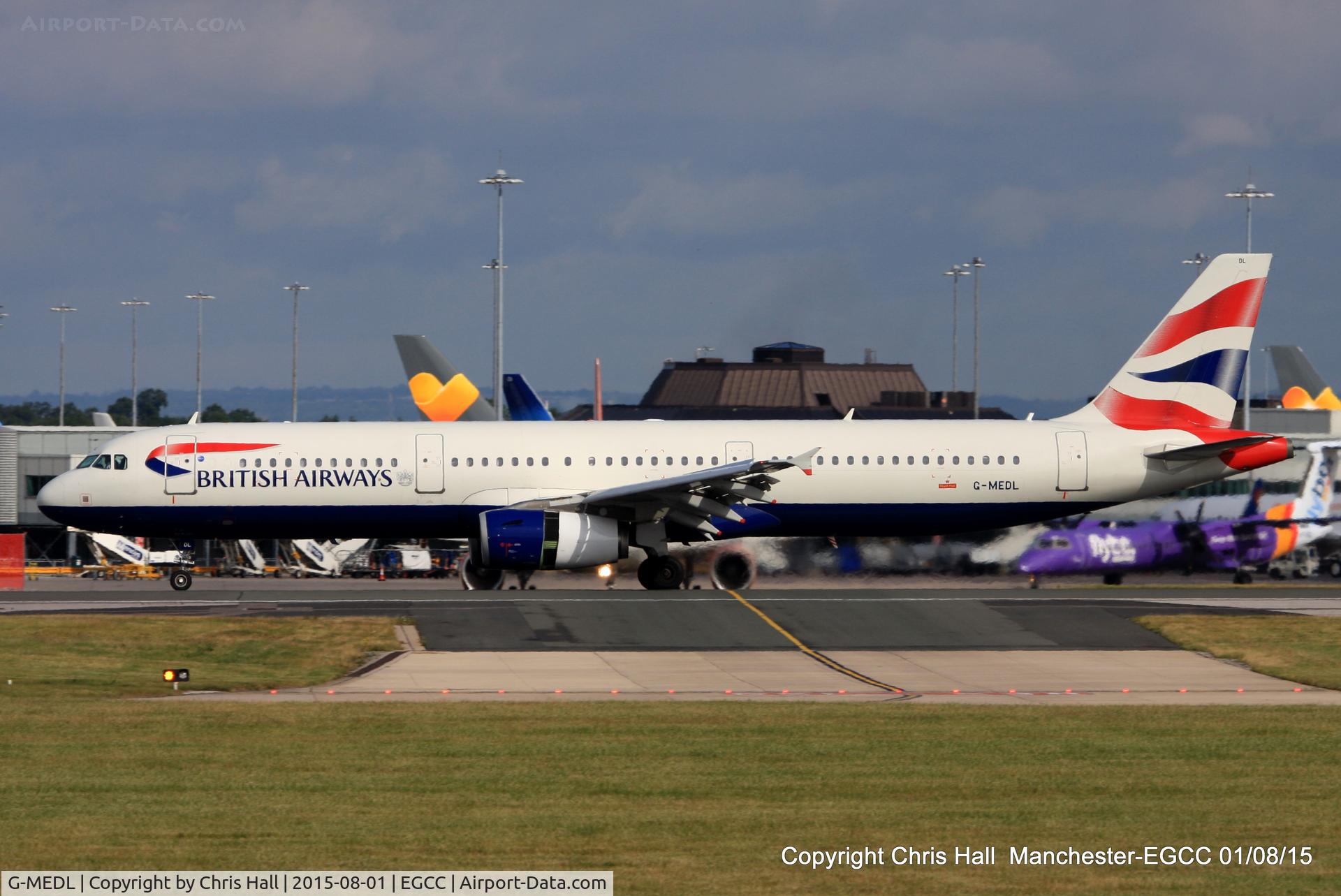 G-MEDL, 2006 Airbus A321-231 C/N 2653, British Airways