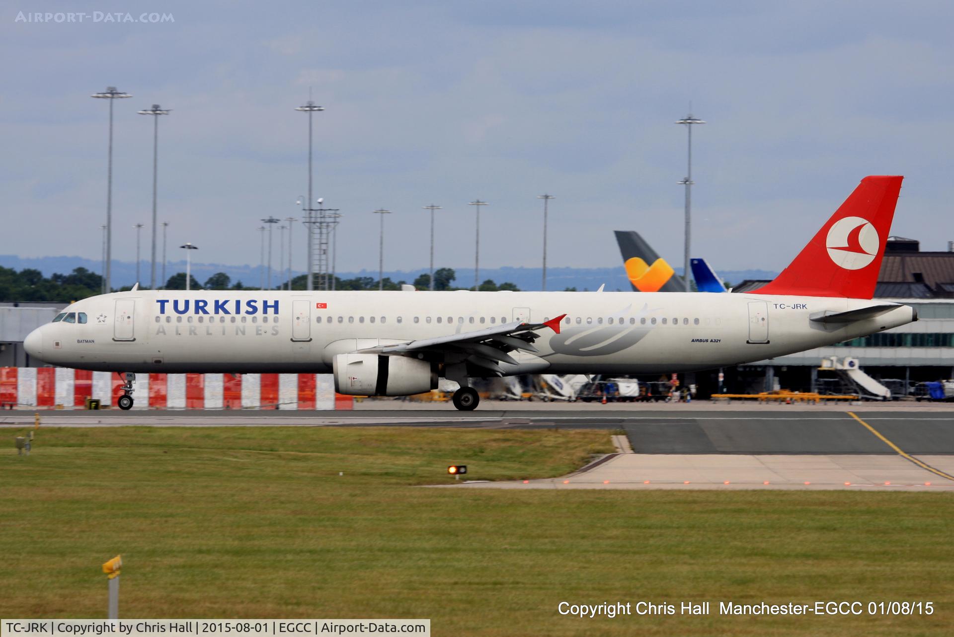 TC-JRK, 2008 Airbus A321-231 C/N 3525, Turkish Airlines