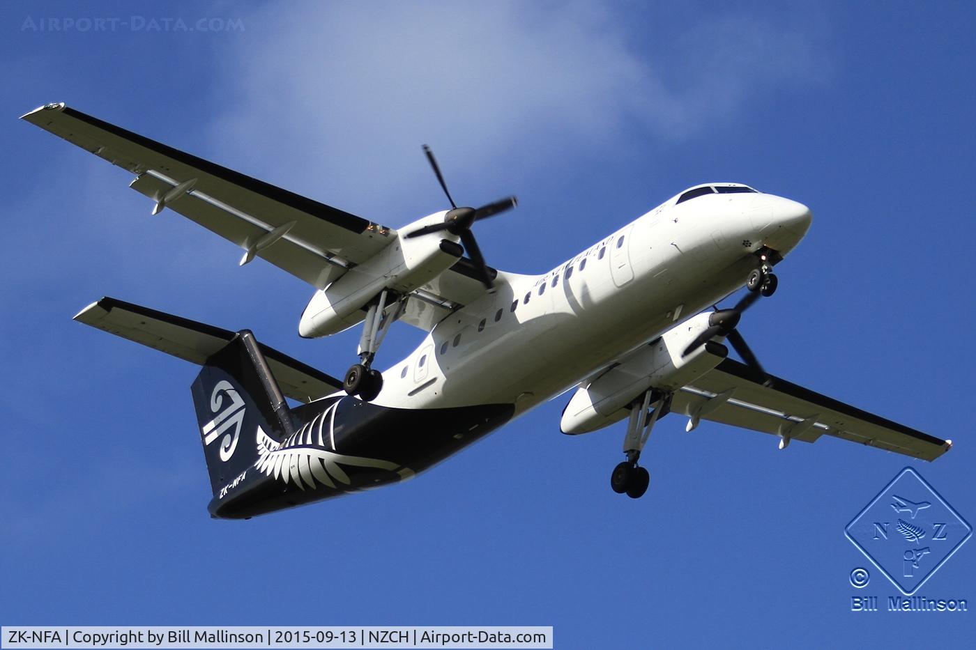 ZK-NFA, 2008 De Havilland Canada DHC-8-311 Dash 8 C/N 659, finals to 20