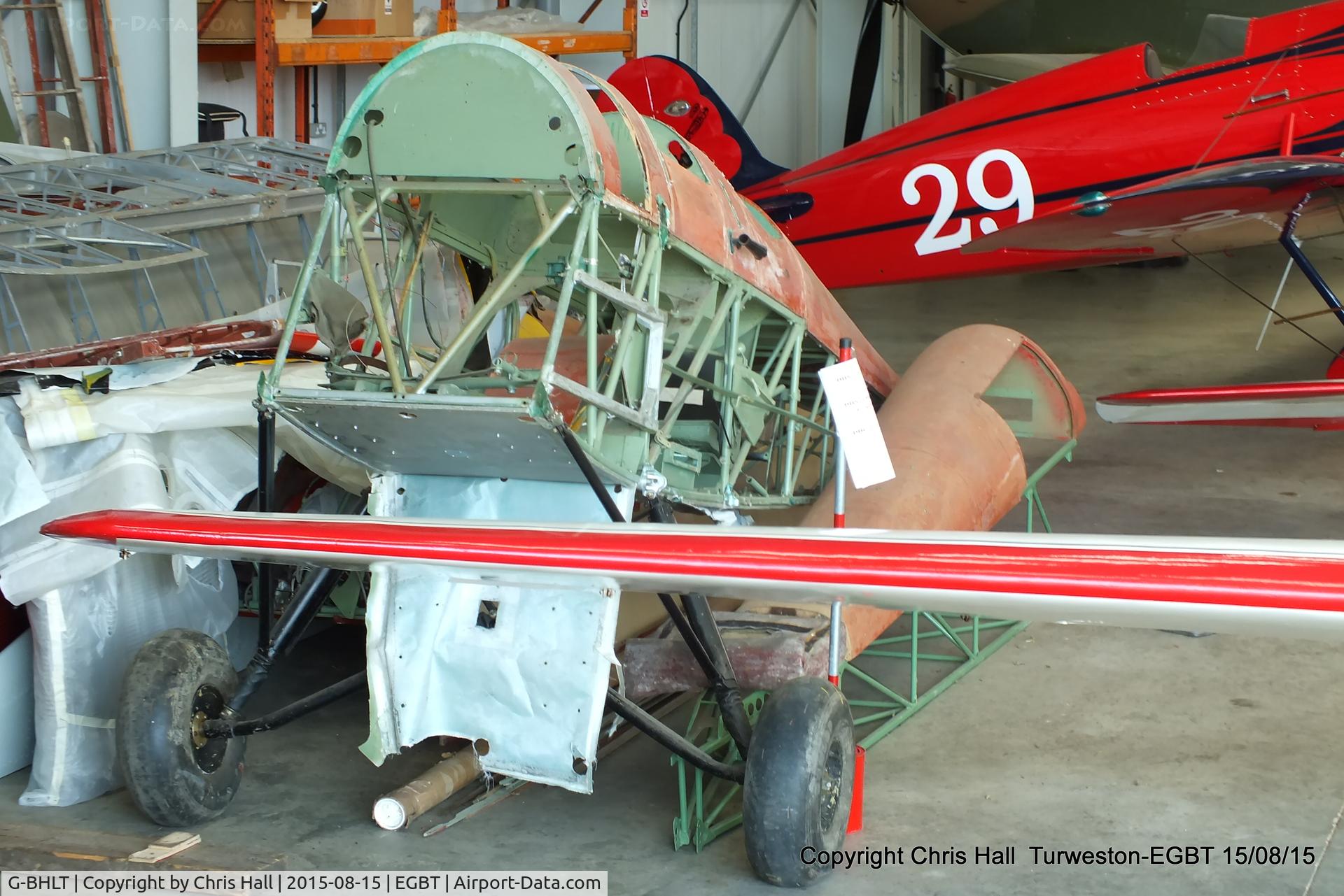 G-BHLT, 1941 De Havilland DH-82A Tiger Moth II C/N 84997, at Turweston