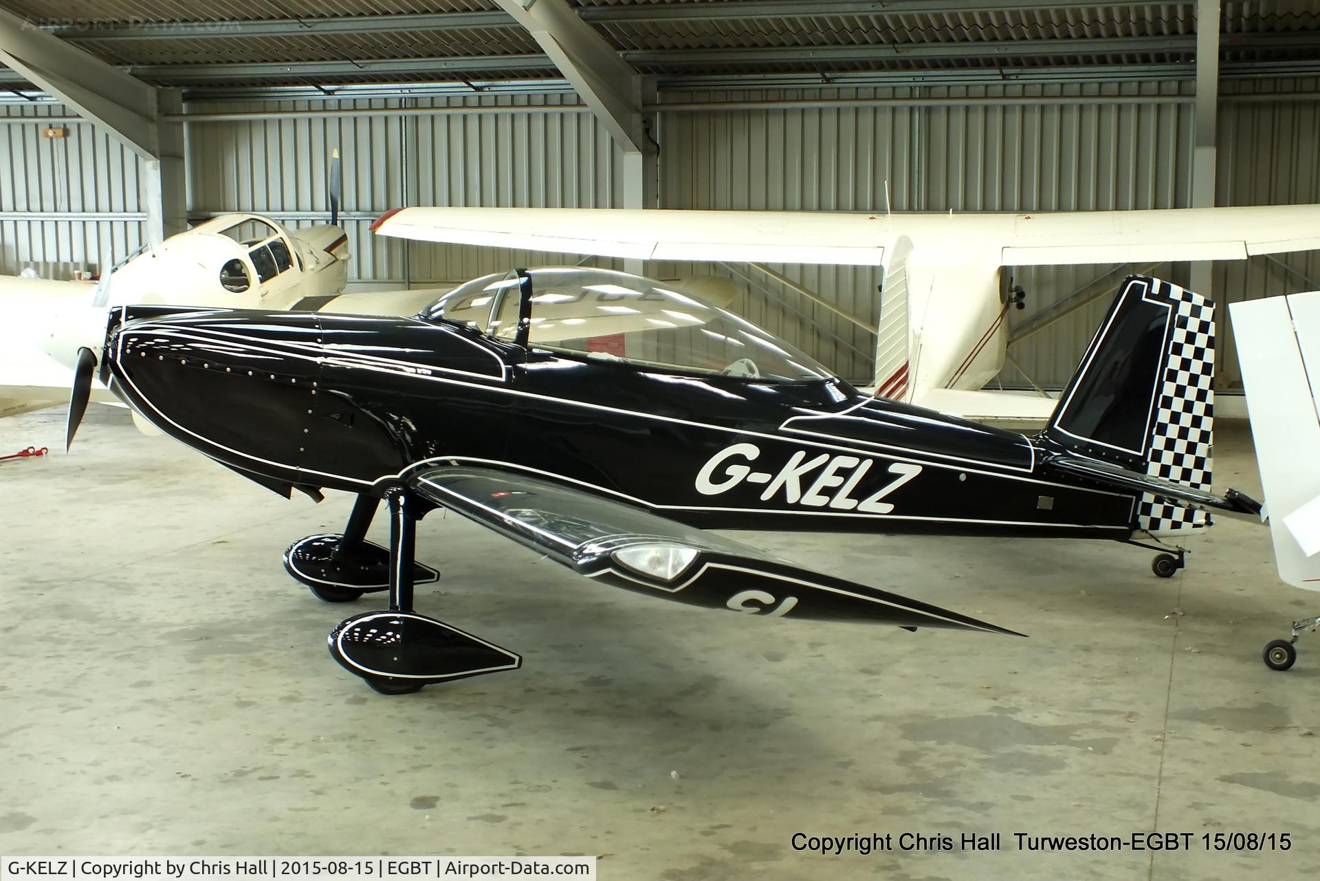 G-KELZ, 2003 Vans RV-8 C/N PFA 303-13665, at Turweston